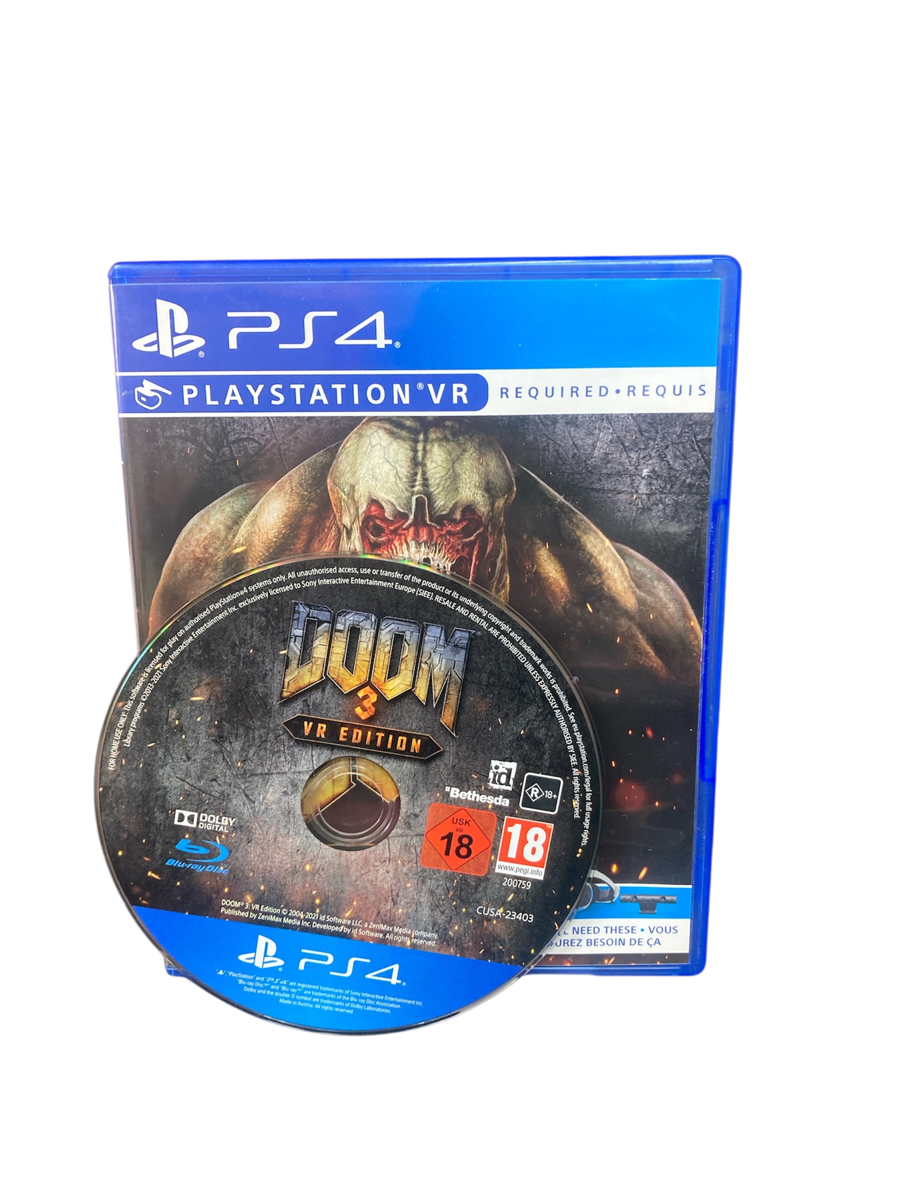 Product photo for Doom 3 VR