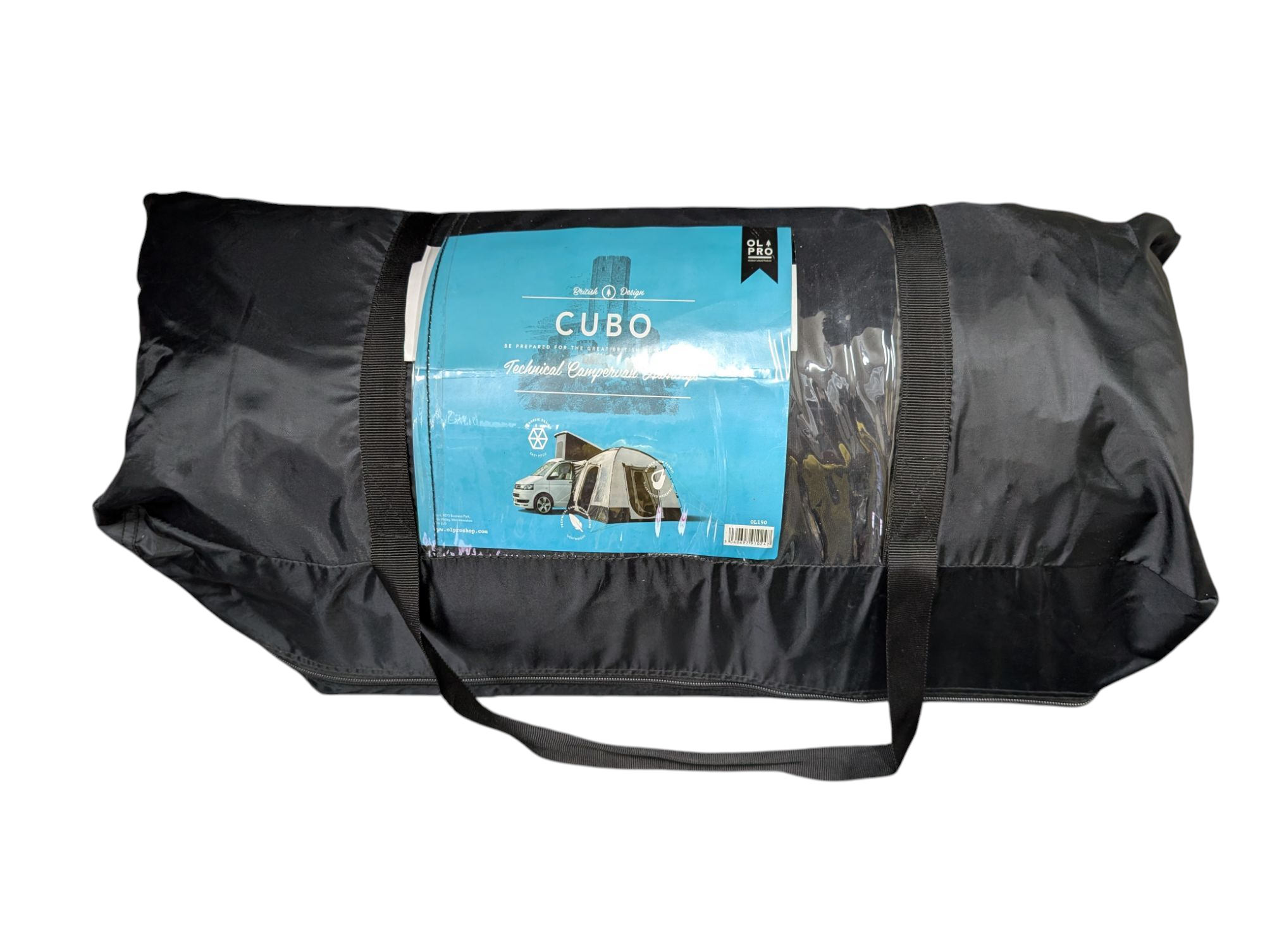 Product photo for OLPRO Cubo OL190 Drive-Away Campervan Awning – Used Good Condition