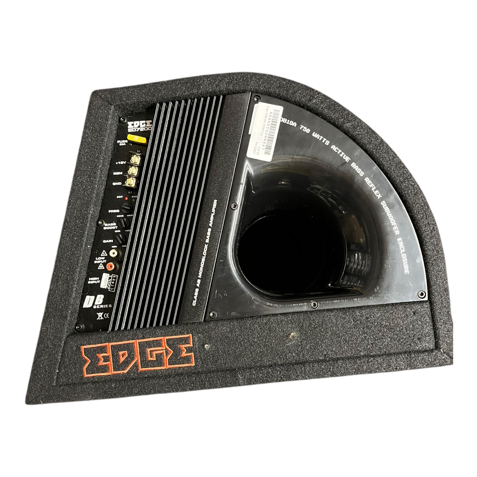 Product photo for Edge EDB10A 750W Active Subwoofer – Used, Good Condition