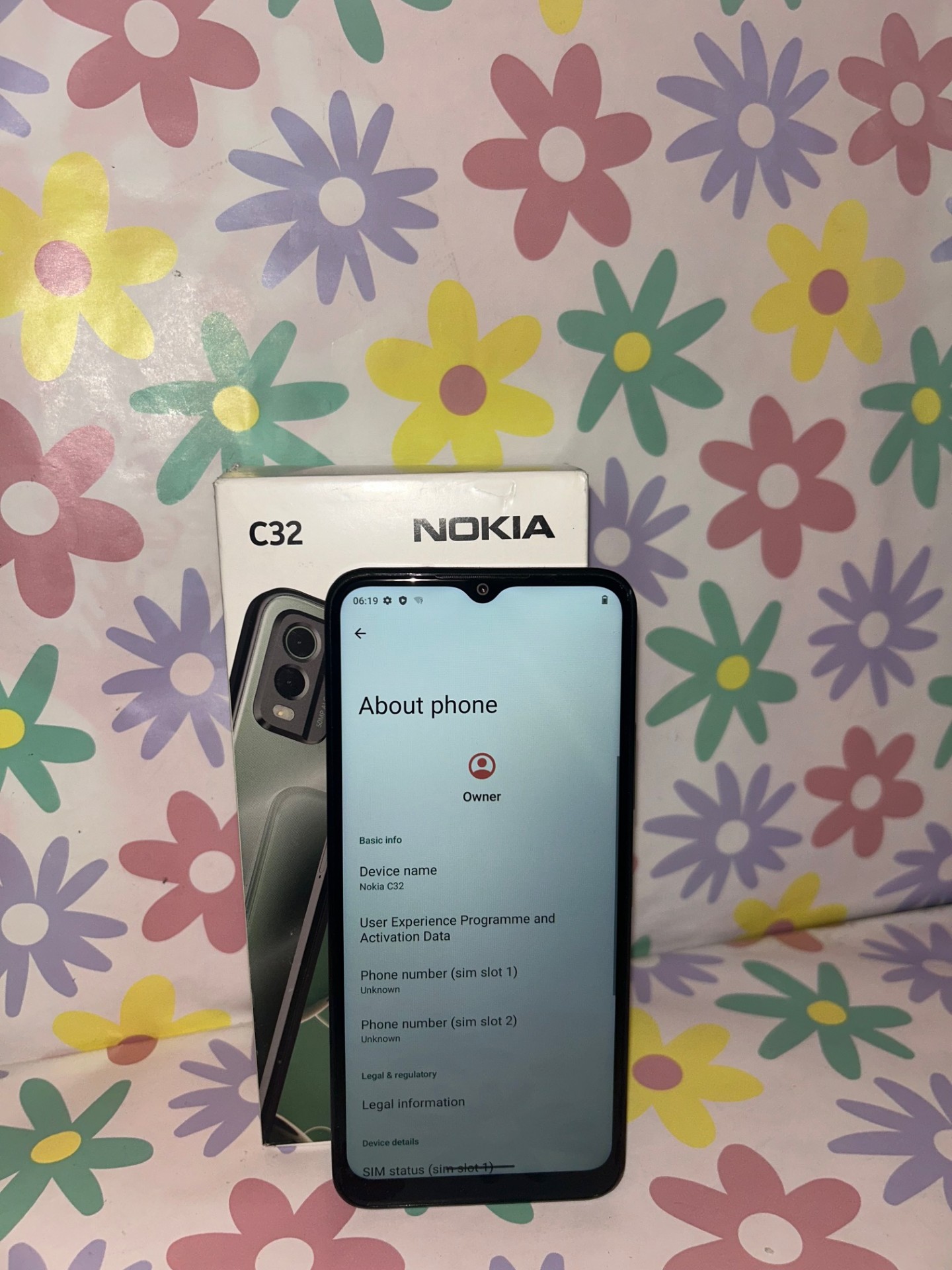 Product photo for NOKIA C32 *GREEN*