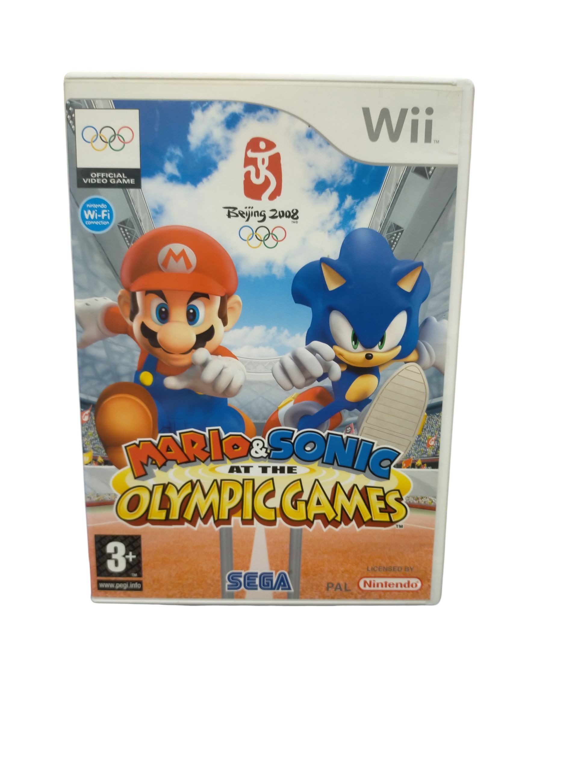 Product photo for Mario and Sonic at the Olympic Games (Wii)