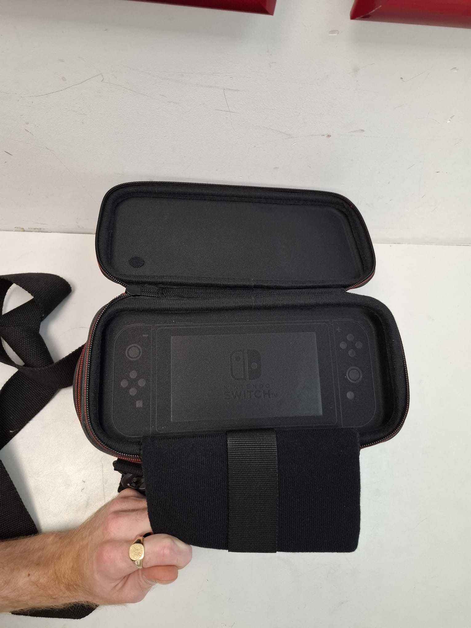 Product photo for Official Nintendo Switch Carry Shoulder Bag