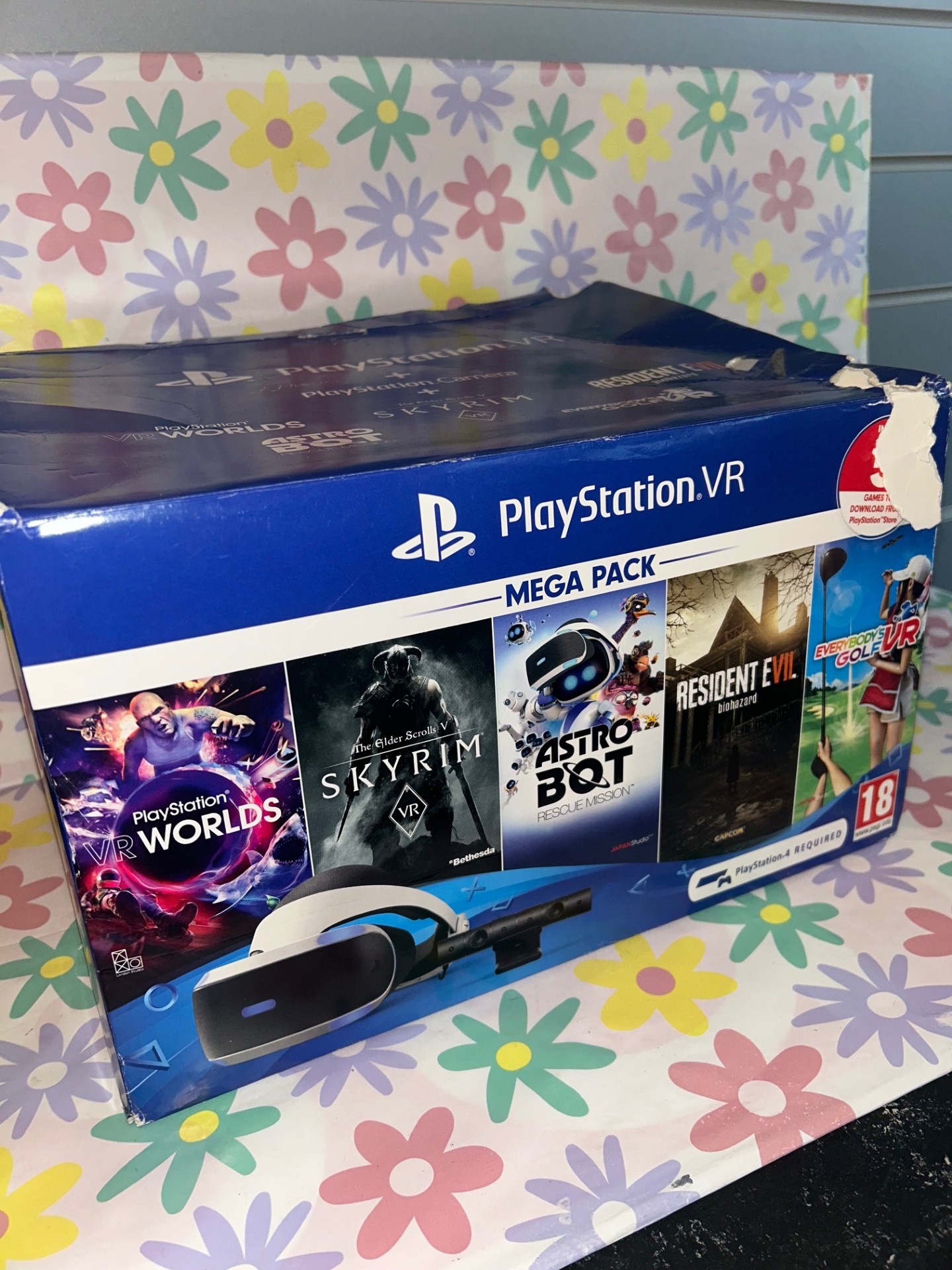Product photo for PS4 VR HEADSET *BOXED*
