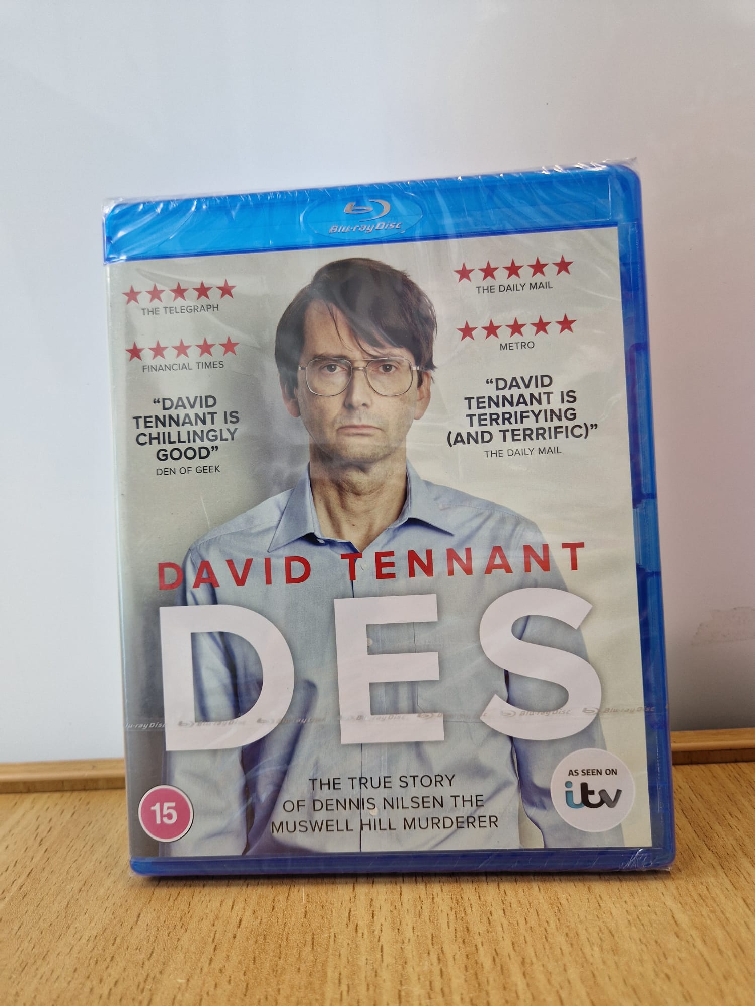 Product photo for Des Blu-ray | New & Sealed True Crime Drama