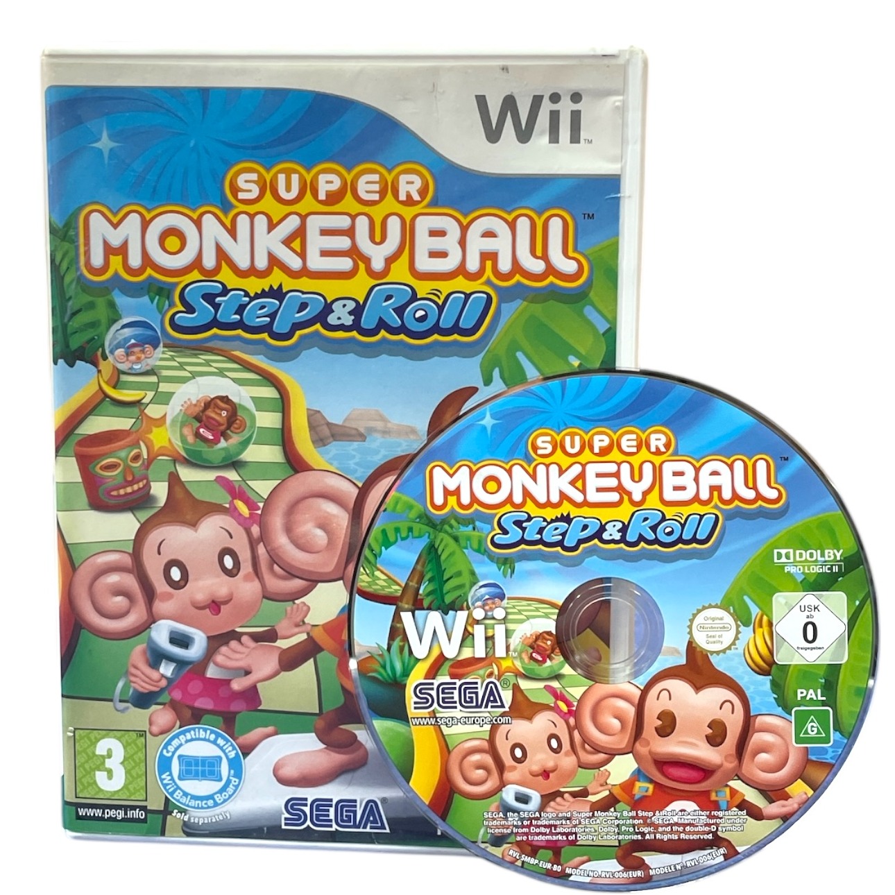 Product photo for Super Monkey Ball Step &Roll