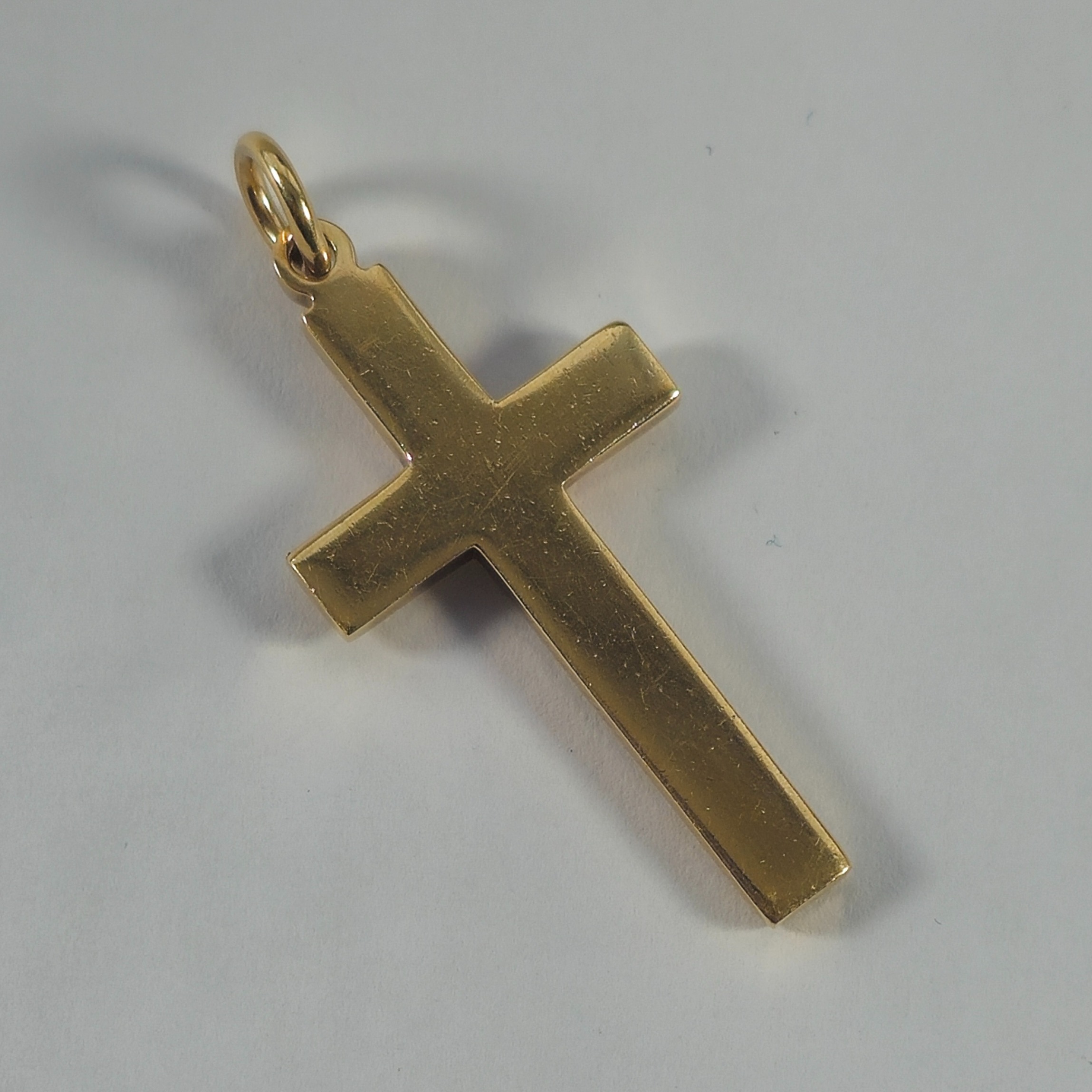 Product photo for 9ct Gold Cross Pendant