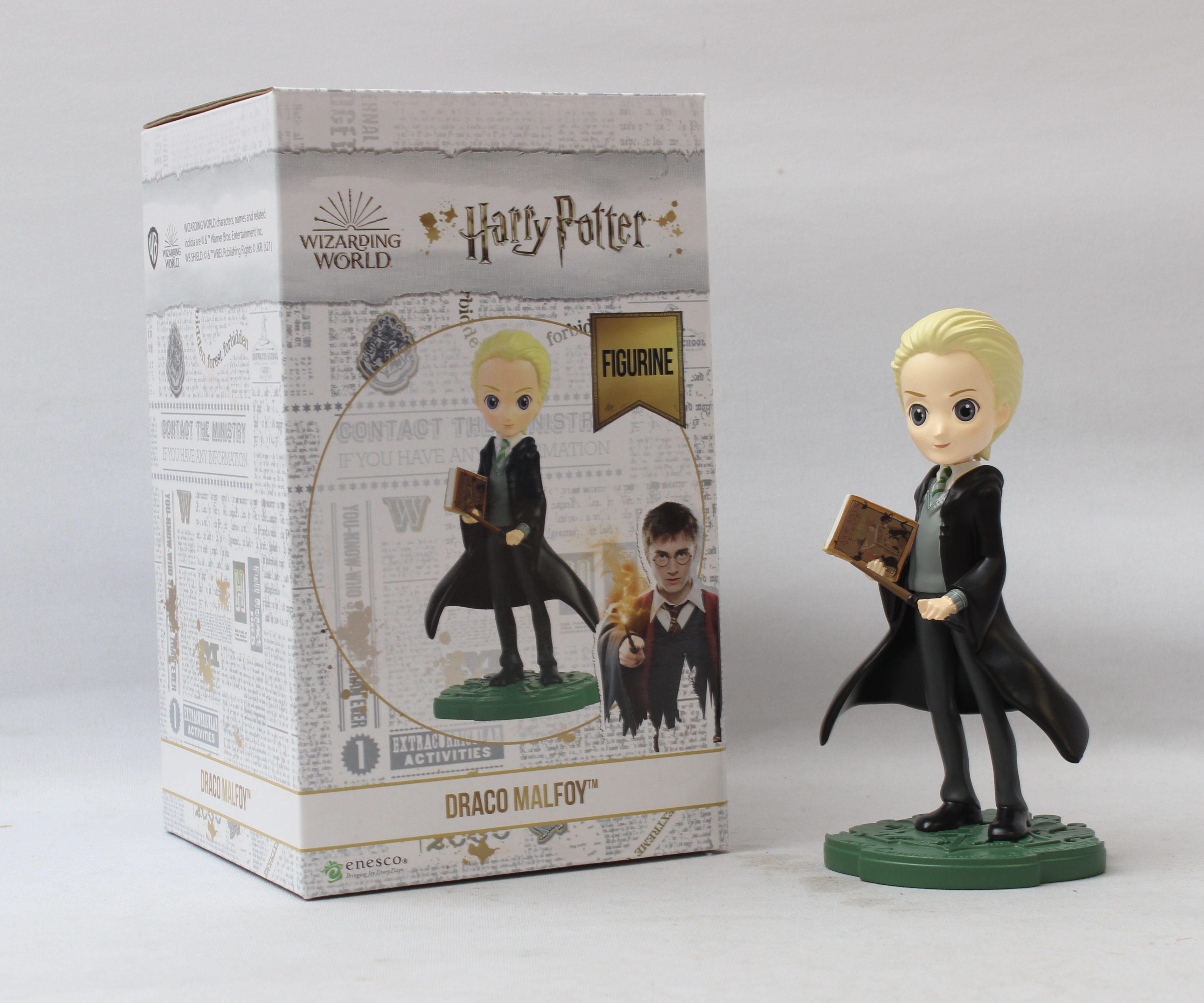 Product photo for Enesco Wizarding World of Harry Potter Draco Malfoy Anime Style Figurine