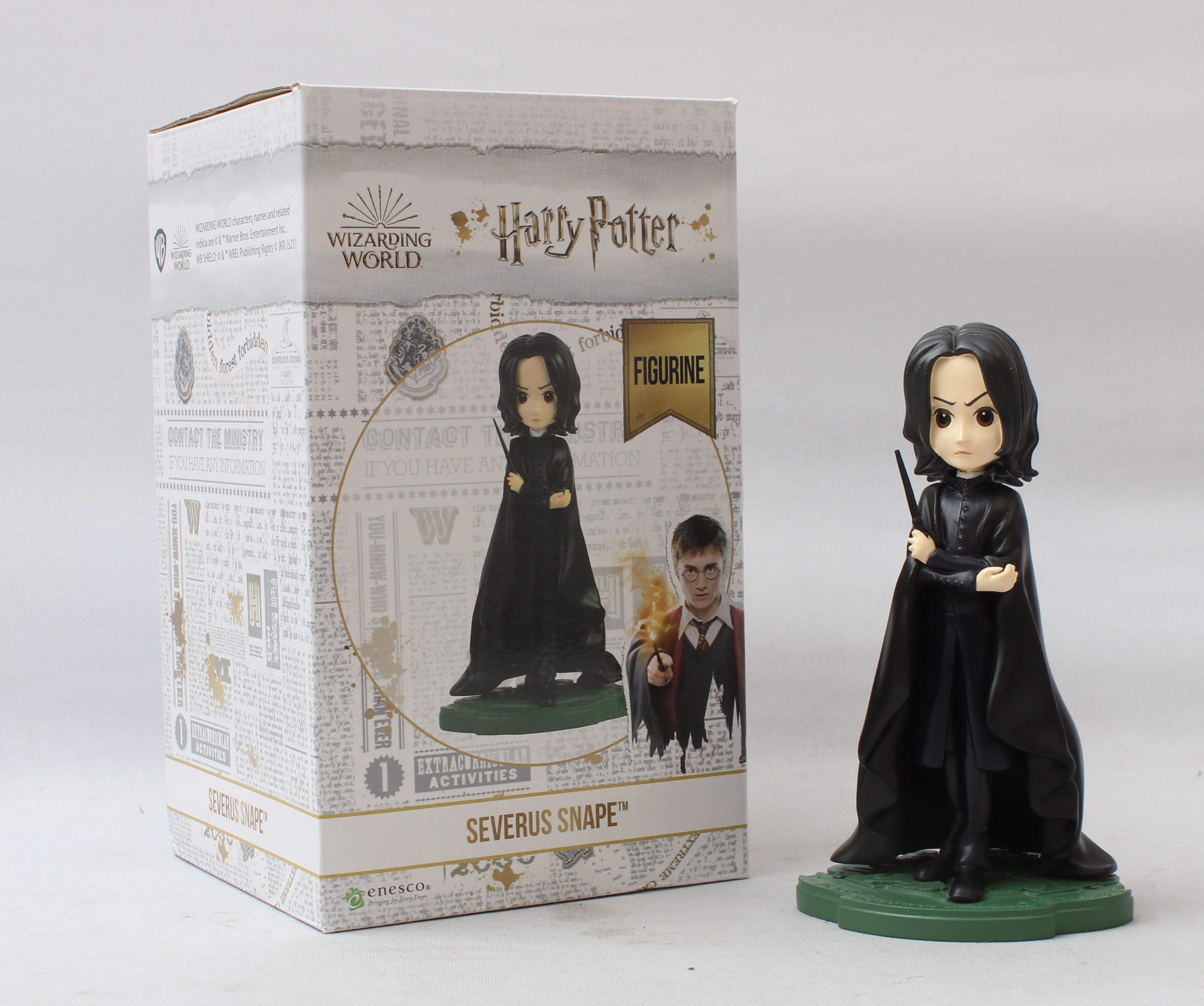 Product photo for Enesco Wizarding World of Harry Potter Severus Snape Anime Style Figurine (U)