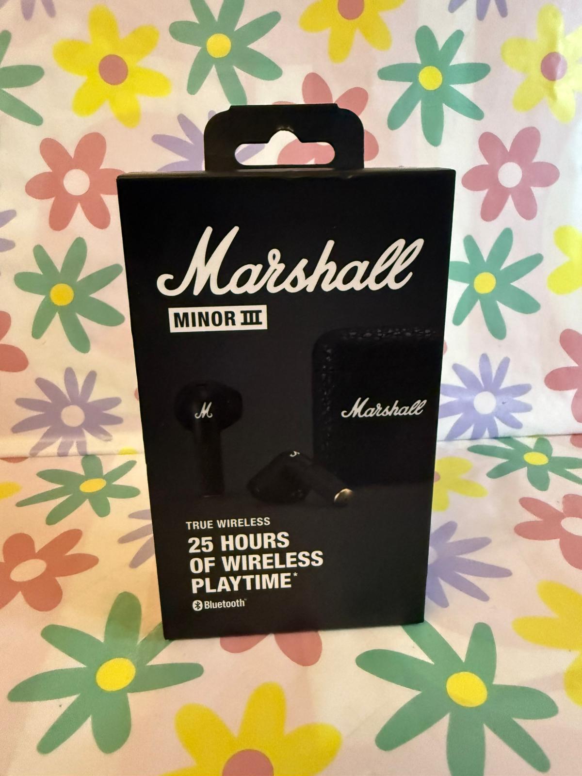 Product photo for MARSHALL MINOR 3 EARBUDS