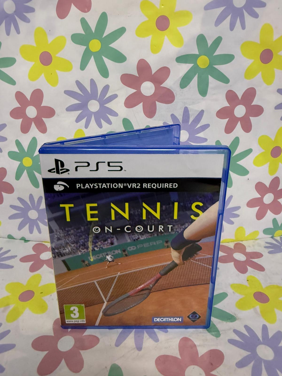 Product photo for SONY TENNIS ON COURT PS5 (PLAYSTATION 2 VR REQUIRED)