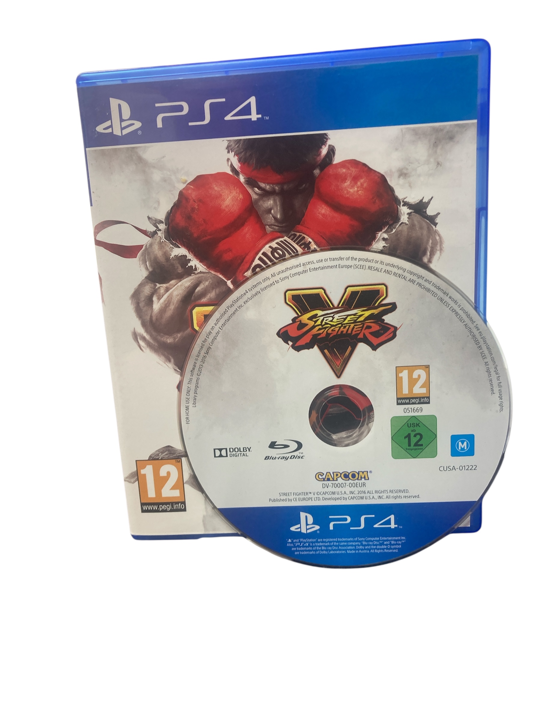 Product photo for Street Fighter V (PS4)