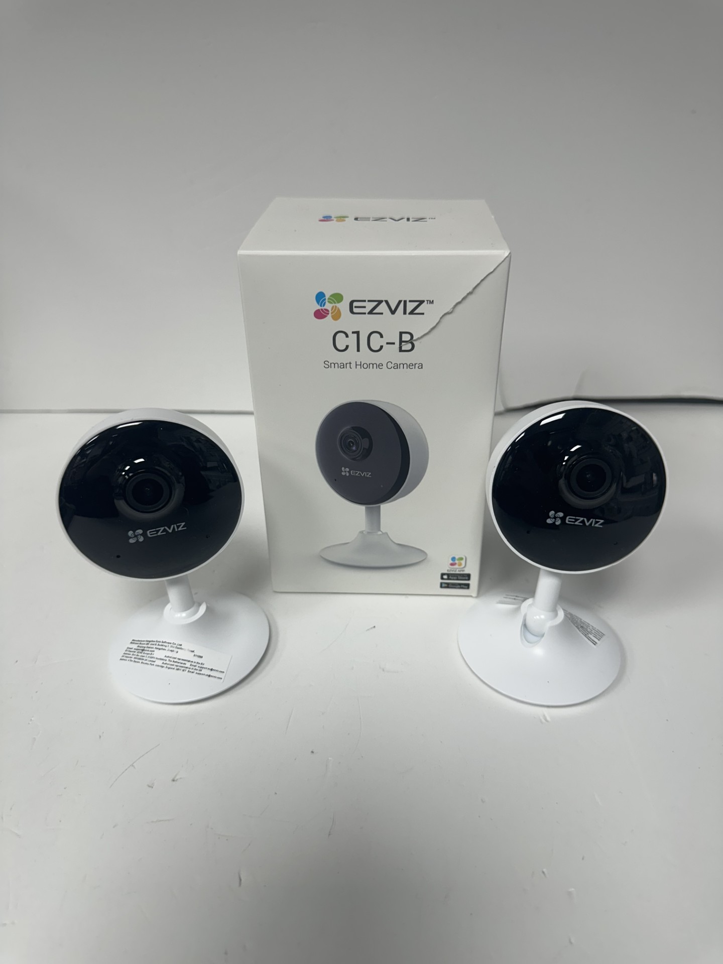 Product photo for EZVIZ C1C-B SMART HOME CAMERA WHITE BOXED