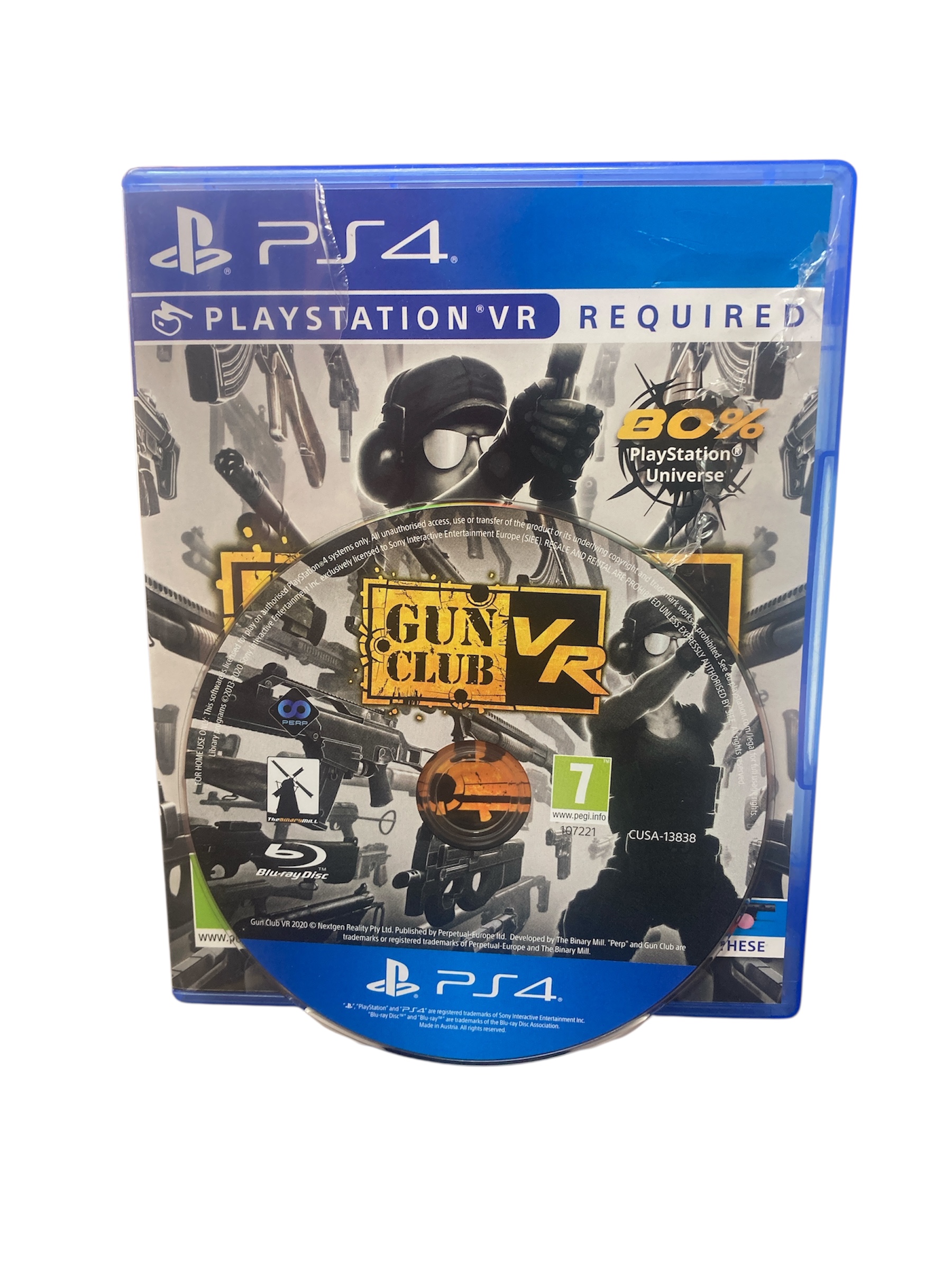 Product photo for Gun Club VR (PSVR)