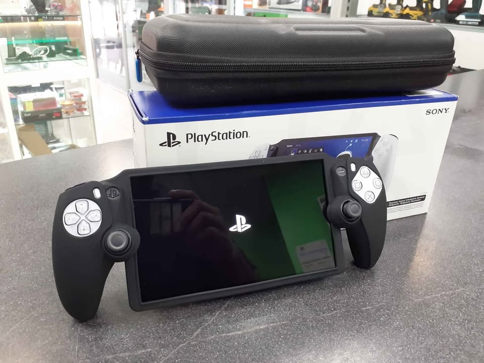 Product photo for SONY PlayStation Portal Boxed & Hard Carry Case | Silicone Cover