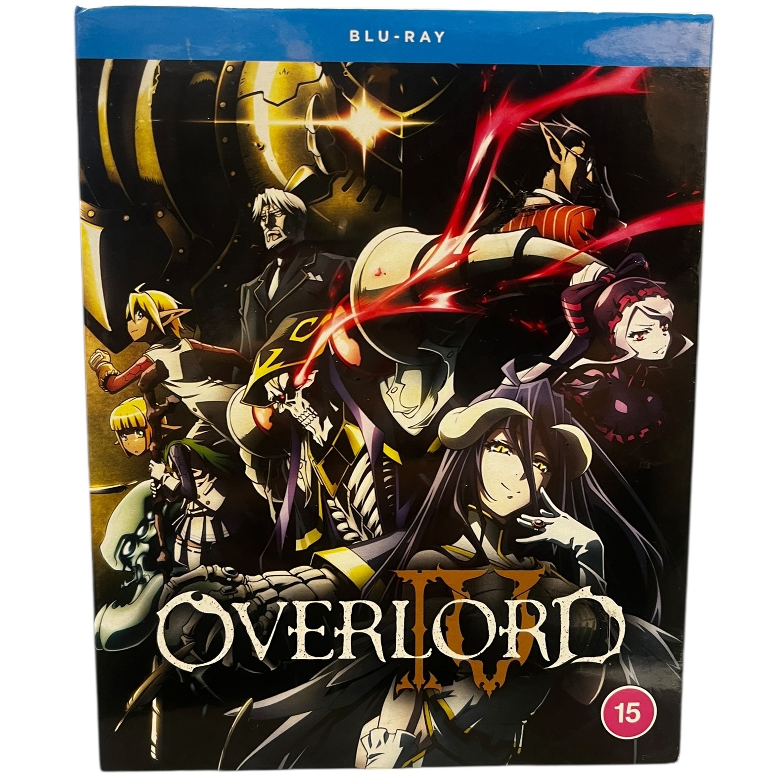 Product photo for Overlord IV: Season 4 - Blu-Ray (Rated 15, Region B, Brand New & Sealed)