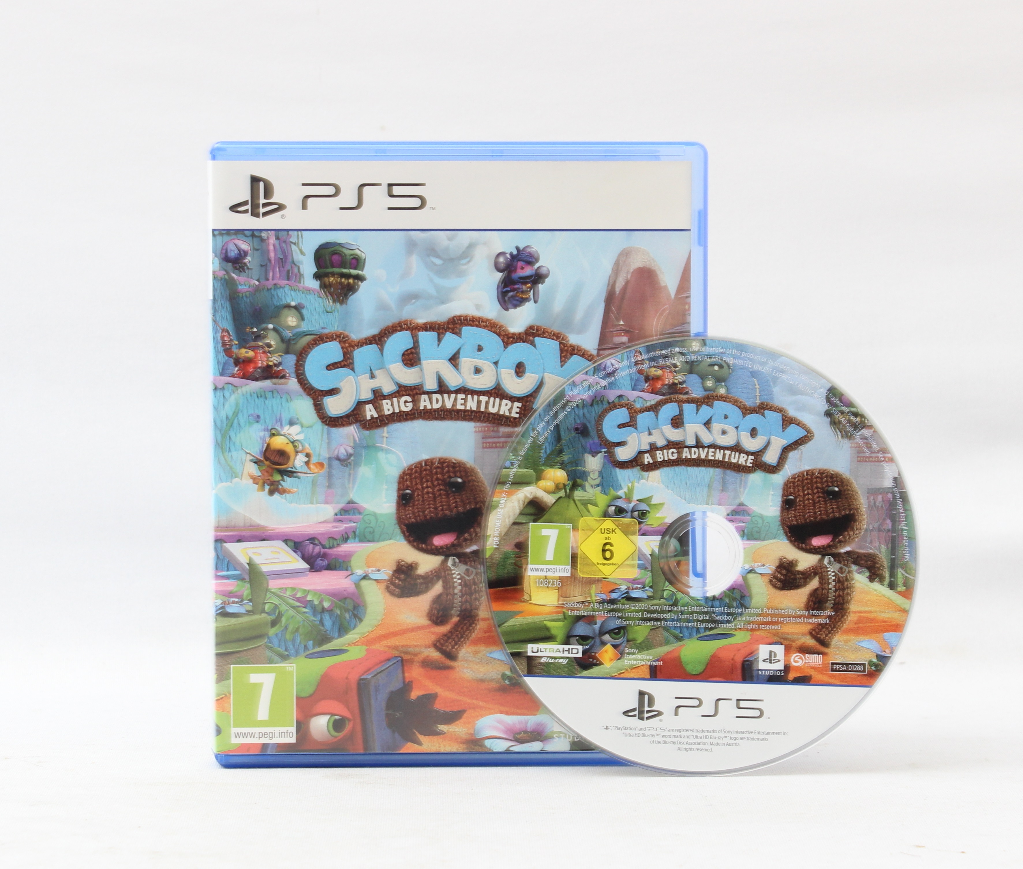 Product photo for PlayStation Sackboy A Big Adventure 5 PS5 Video Game (VG)