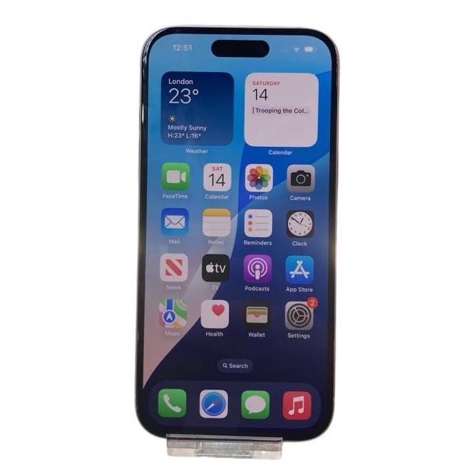 Product photo for Apple iPhone 15 128GB Pink (Unlocked) B 100% BH