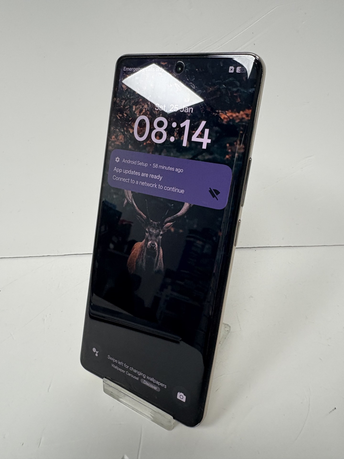 Product photo for realme 12 pro plus 5g 256gb cream unlocked unboxed