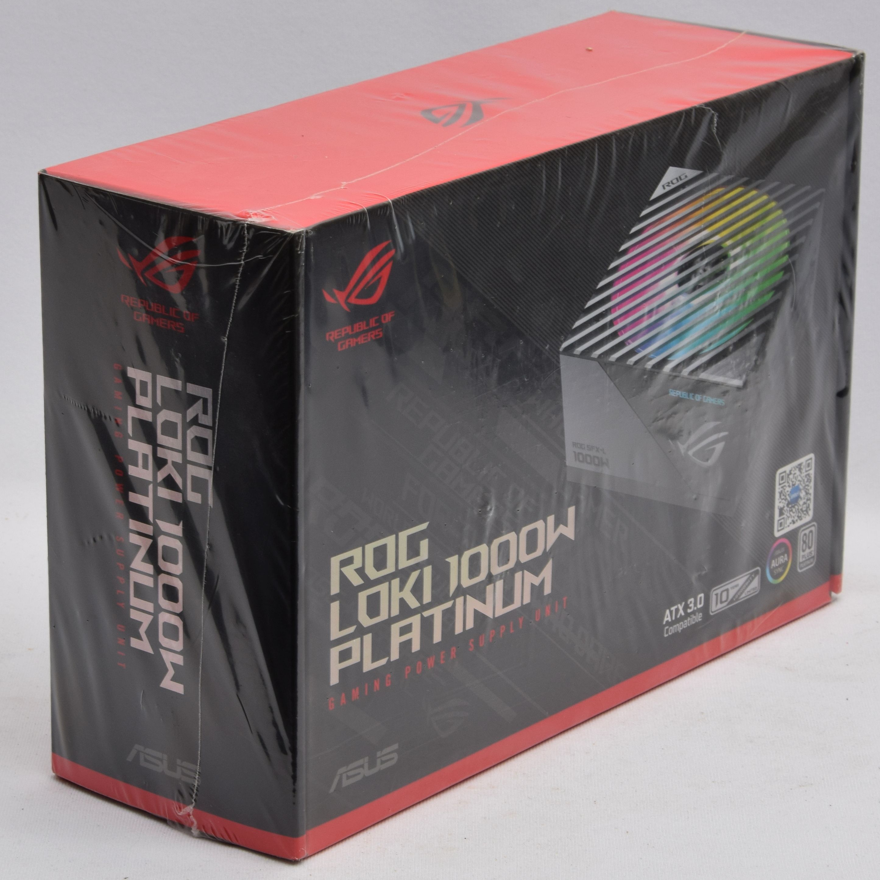Product photo for ASUS ROG Loki 1000W PCIe 5 80+ Platinum ARGB SFX-L PSU ATX3.0 SEALED (NEW)