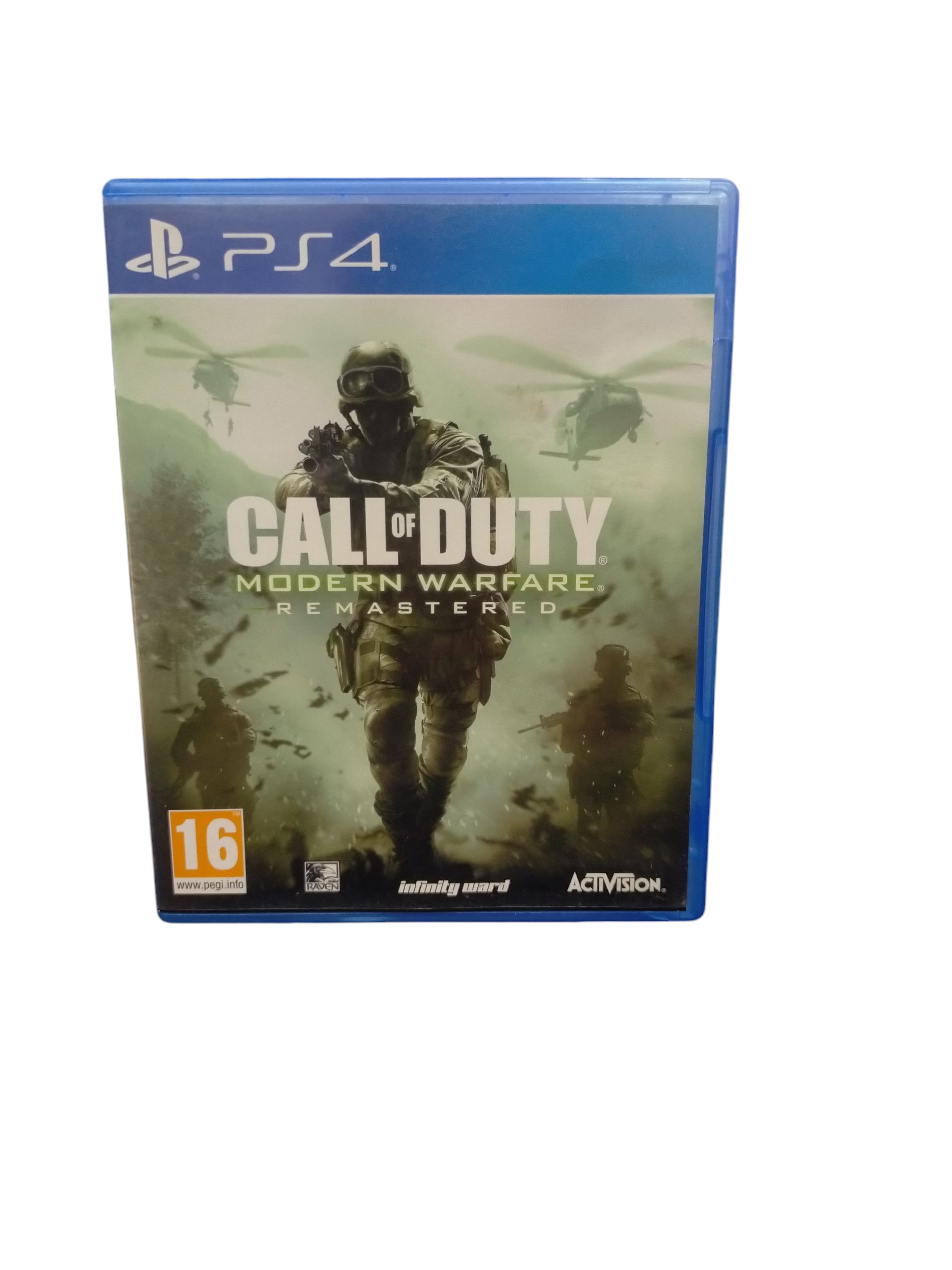 Product photo for Call of Duty Modern Warfare Remastered (Ps4)