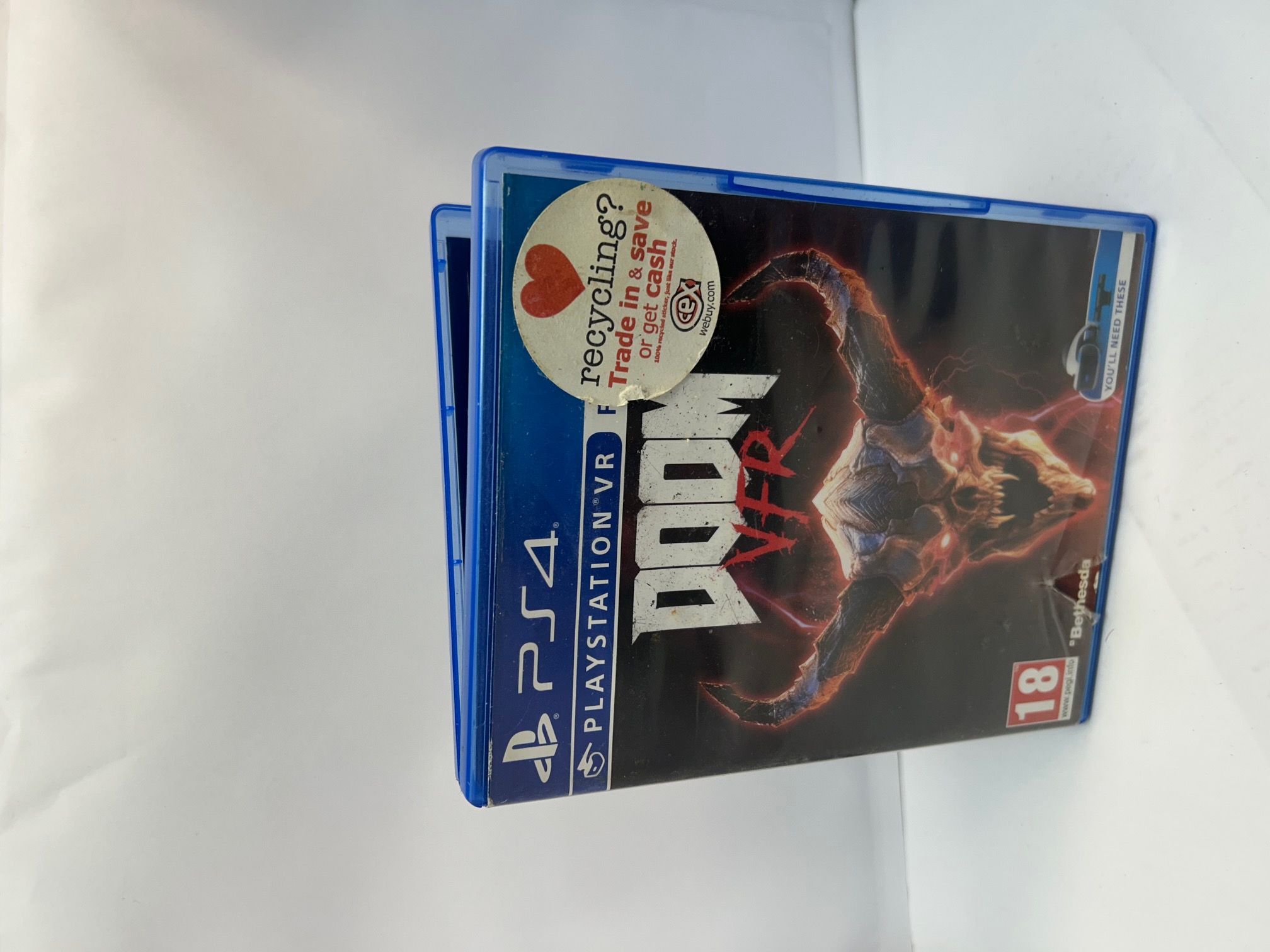 Product photo for DOOM VFR FOR PS4