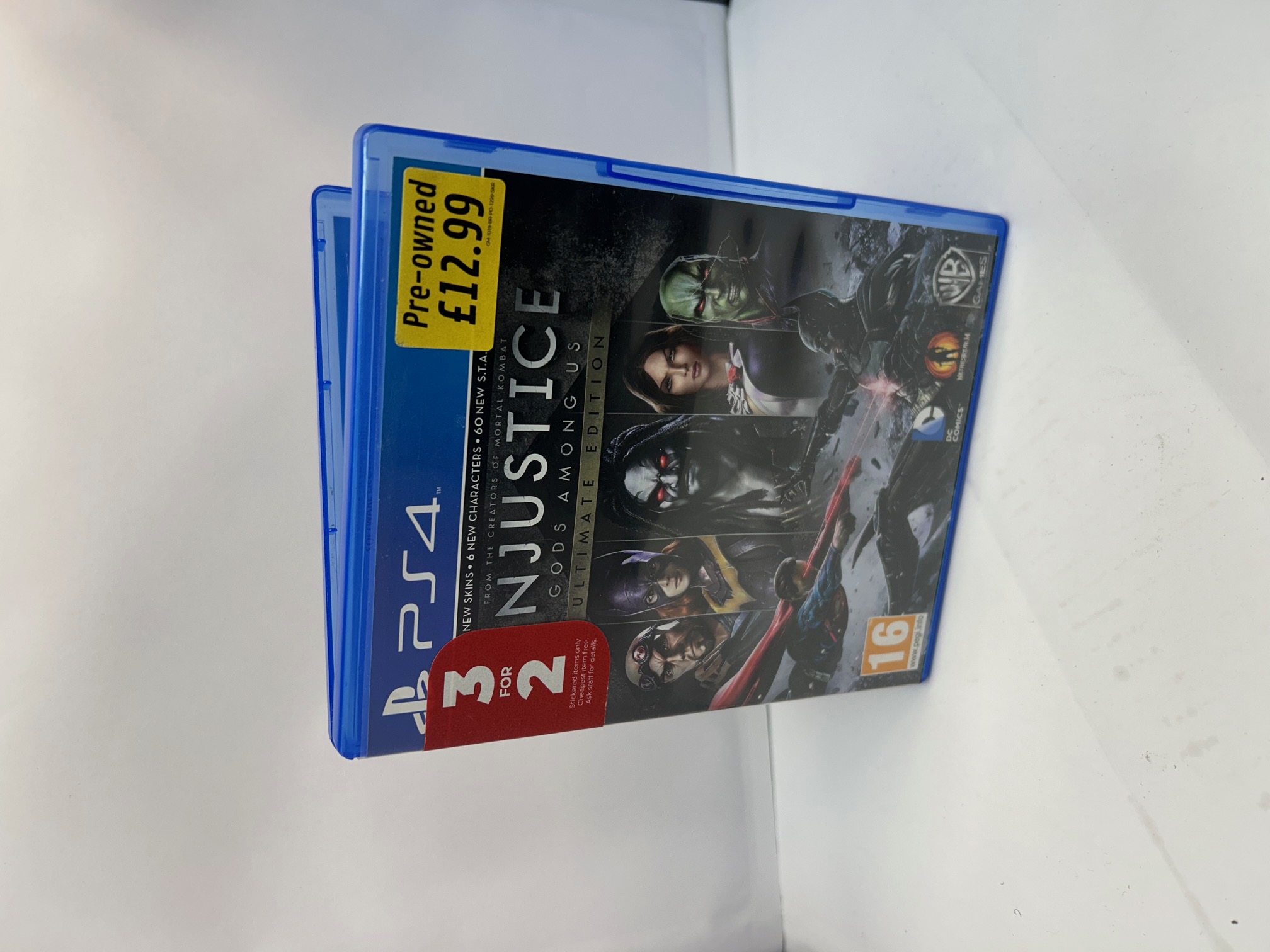 Product photo for INJUSTICE GODS AMONG US ULTIMATE EDITION *FOR PS4*