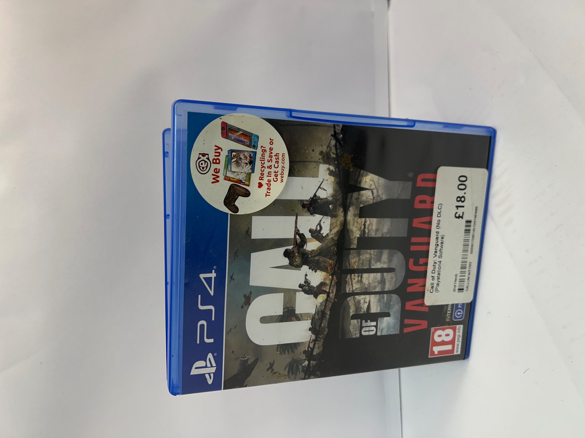 Product photo for CALL OF DUTY VANGUARD *FOR PS4*