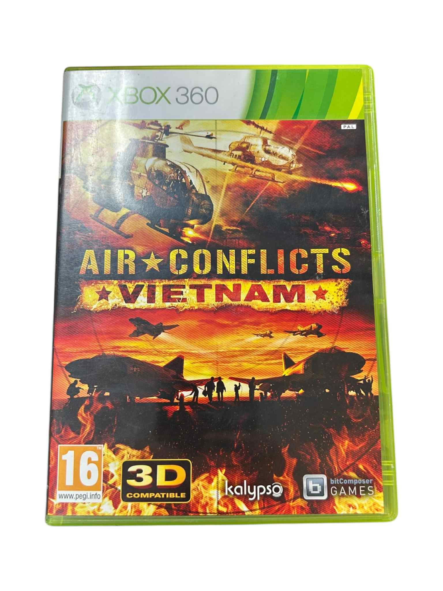 Product photo for Air Conflicts Vietnam (16) - Xbox 360 Game