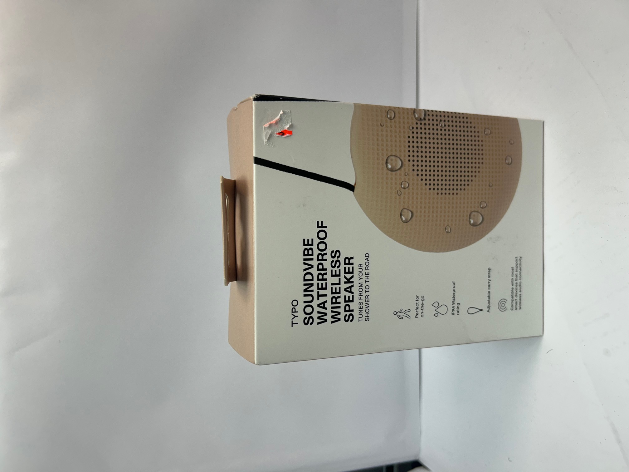 Product photo for TYPO SOUNDVIBE WATERPROOF WIRELESS SPEAKER