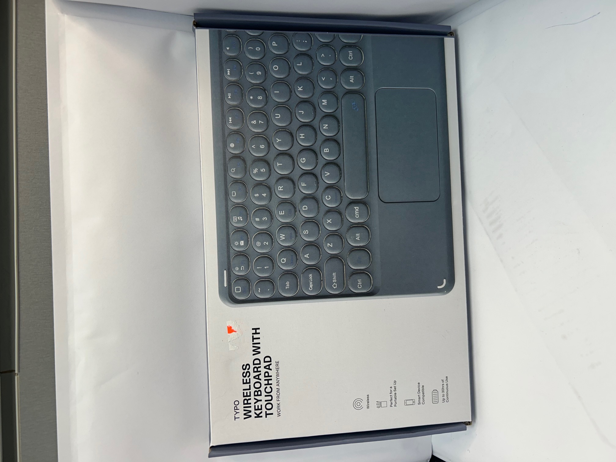Product photo for TYPO WIRELESS KEYBOARD WITH TOUCHPAD