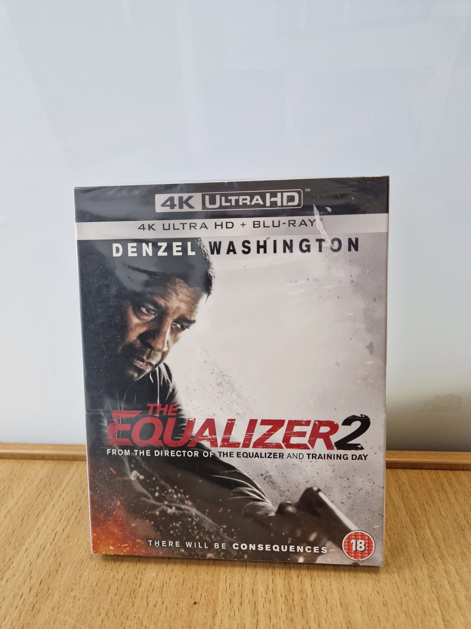 Product photo for The Equalizer 2 The Equalizer 2 4K UHD + Blu‑ray – Sealed