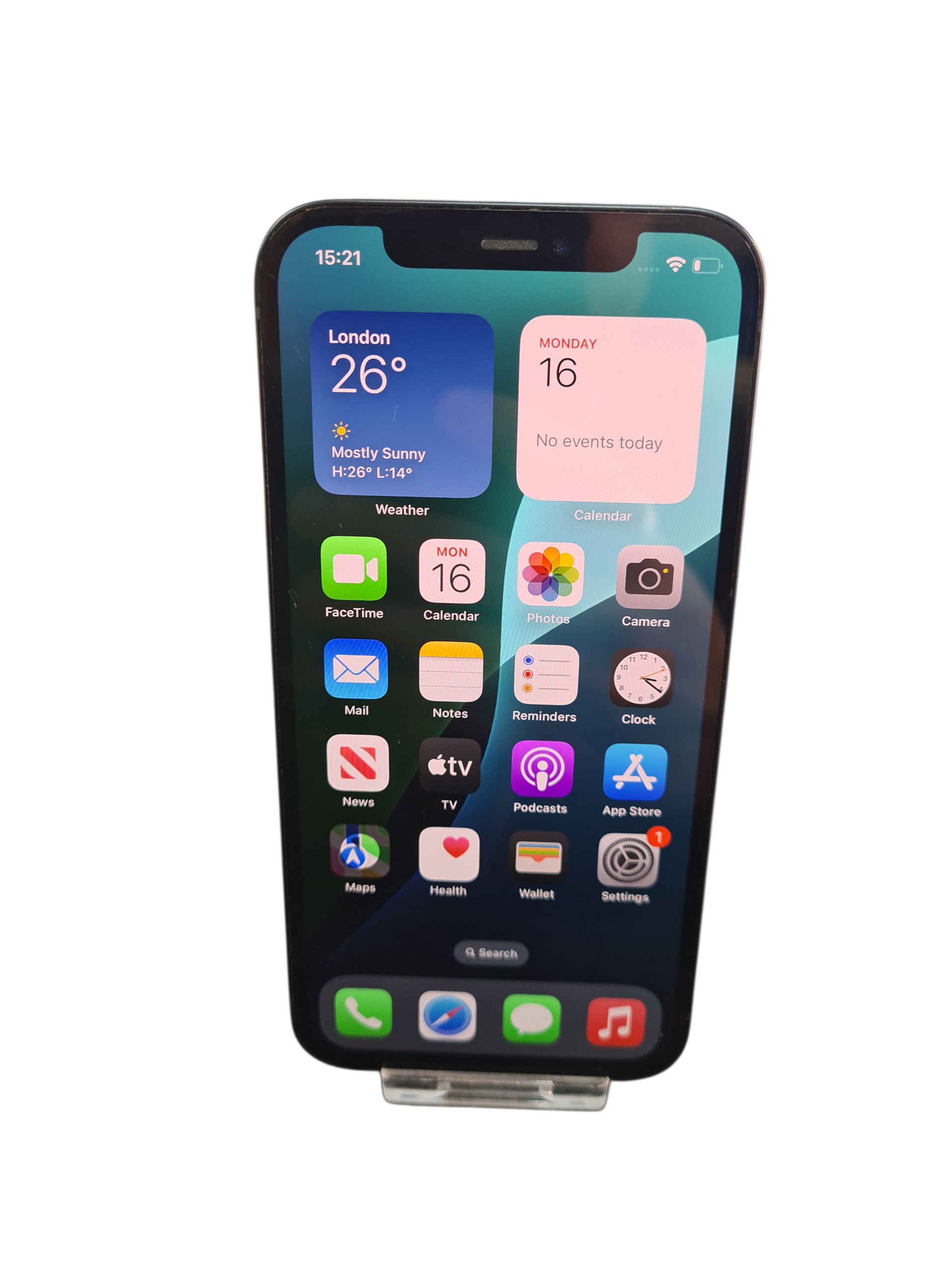 Product photo for iPhone 12 64GB Black Unlocked