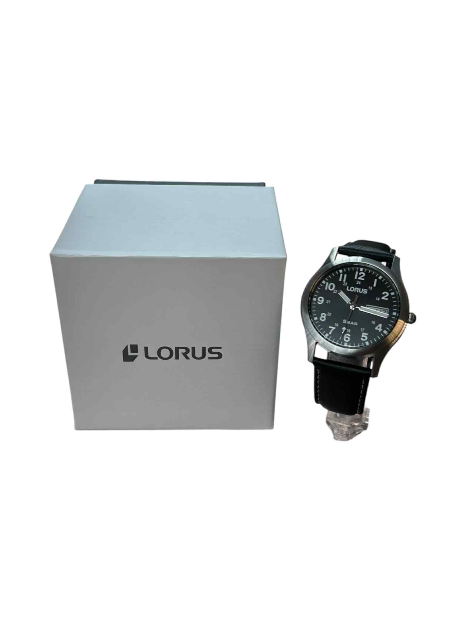 Product photo for Lorus VX43-X101 5 Bar Men's Watch - Black