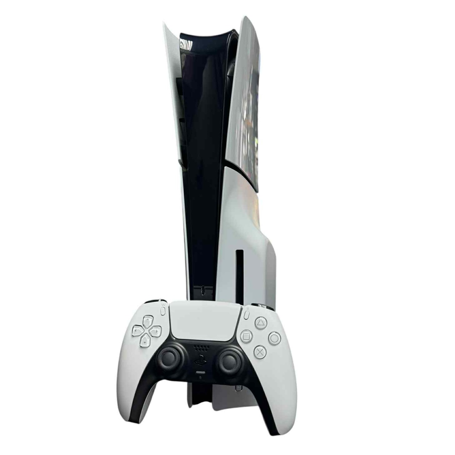 Product photo for PlayStation 5 Slim Console, 1TB, White, Boxed
