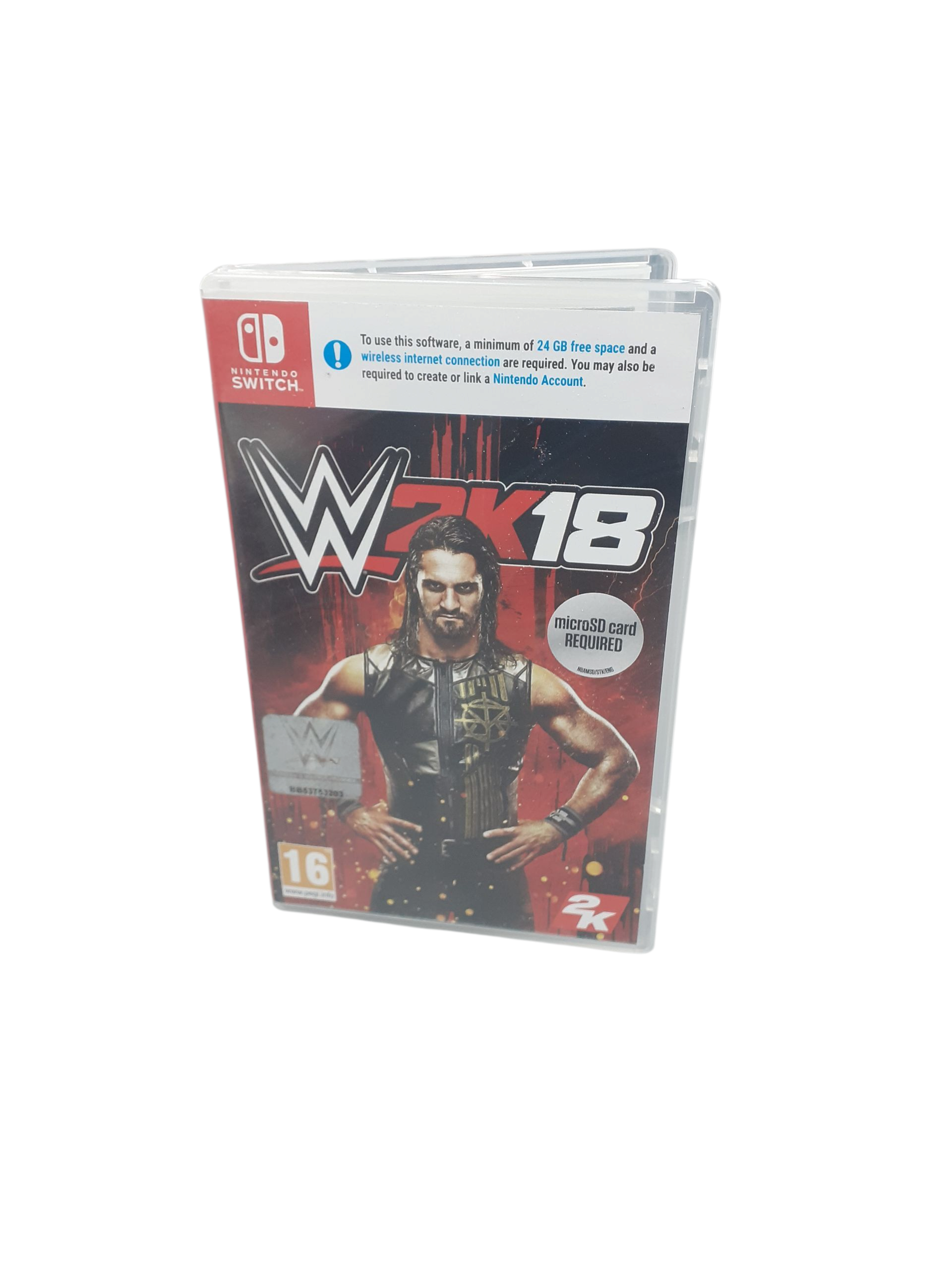Product photo for WWE 2K18 Switch Game