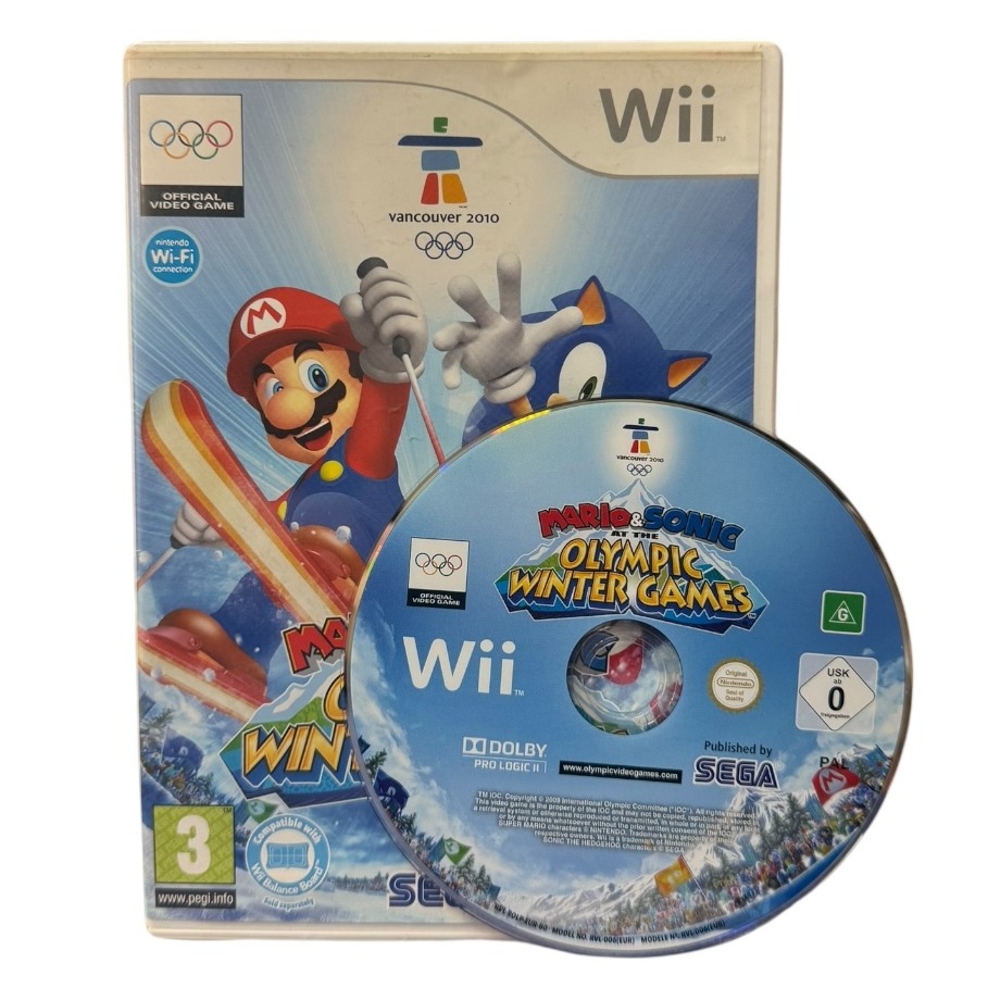 Product photo for Mario and Sonic at the Olympic Winter games