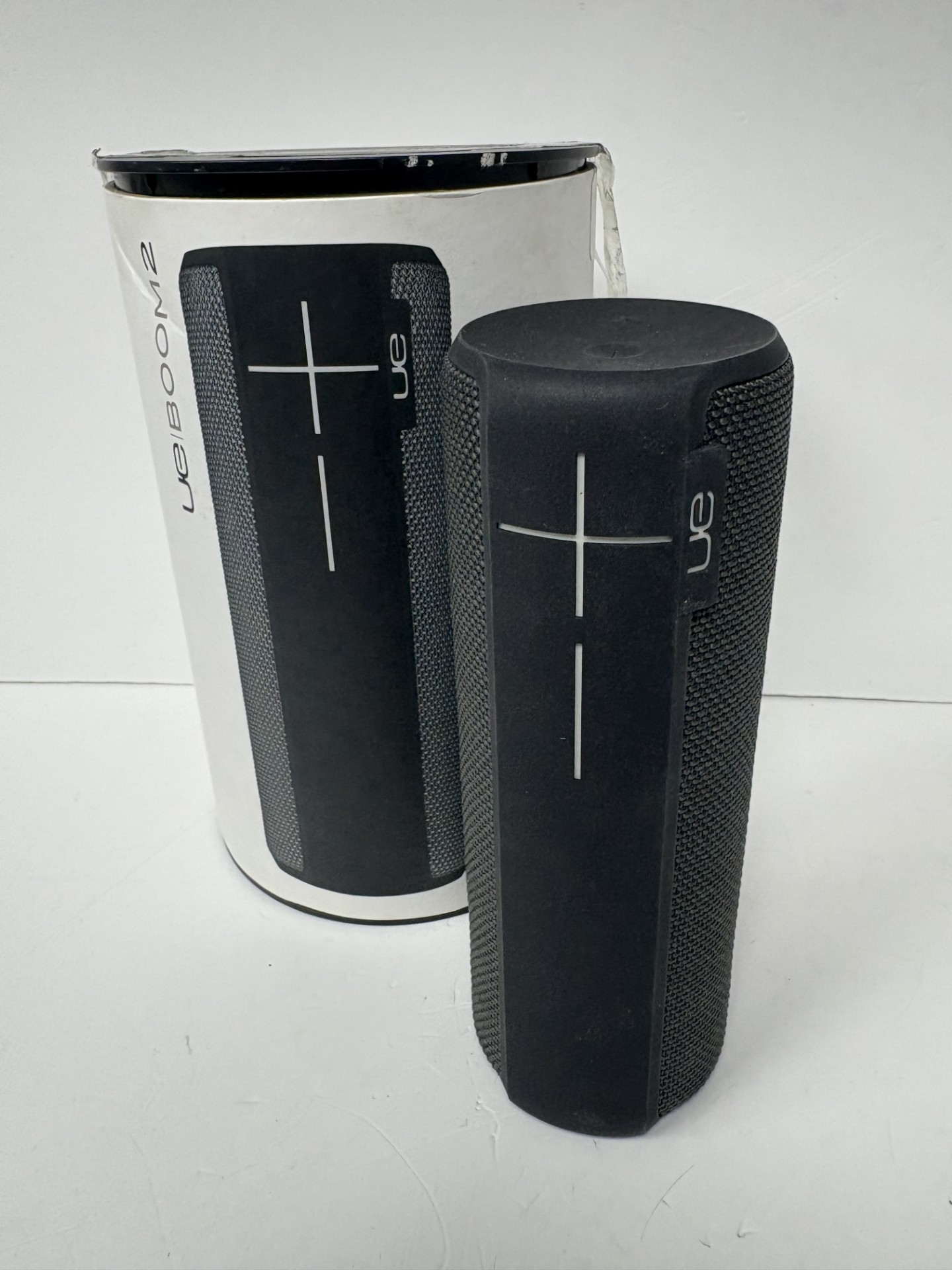 Product photo for Logitech UE Boom 2 Bluetooth Speaker Black Boxed