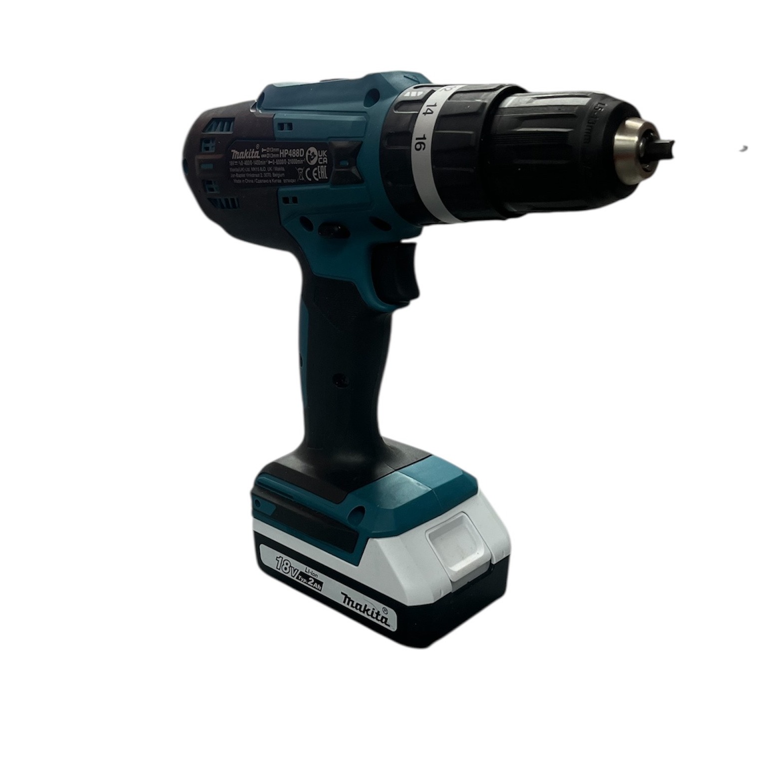 Product photo for Makita HP488D 18V Cordless Combi Drill