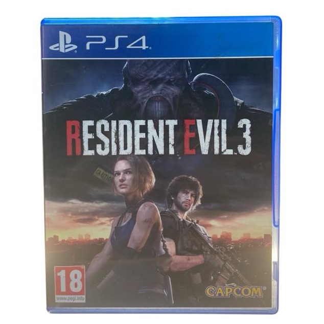 Product photo for Resident Evil 3 (18) - PlayStation 4 game