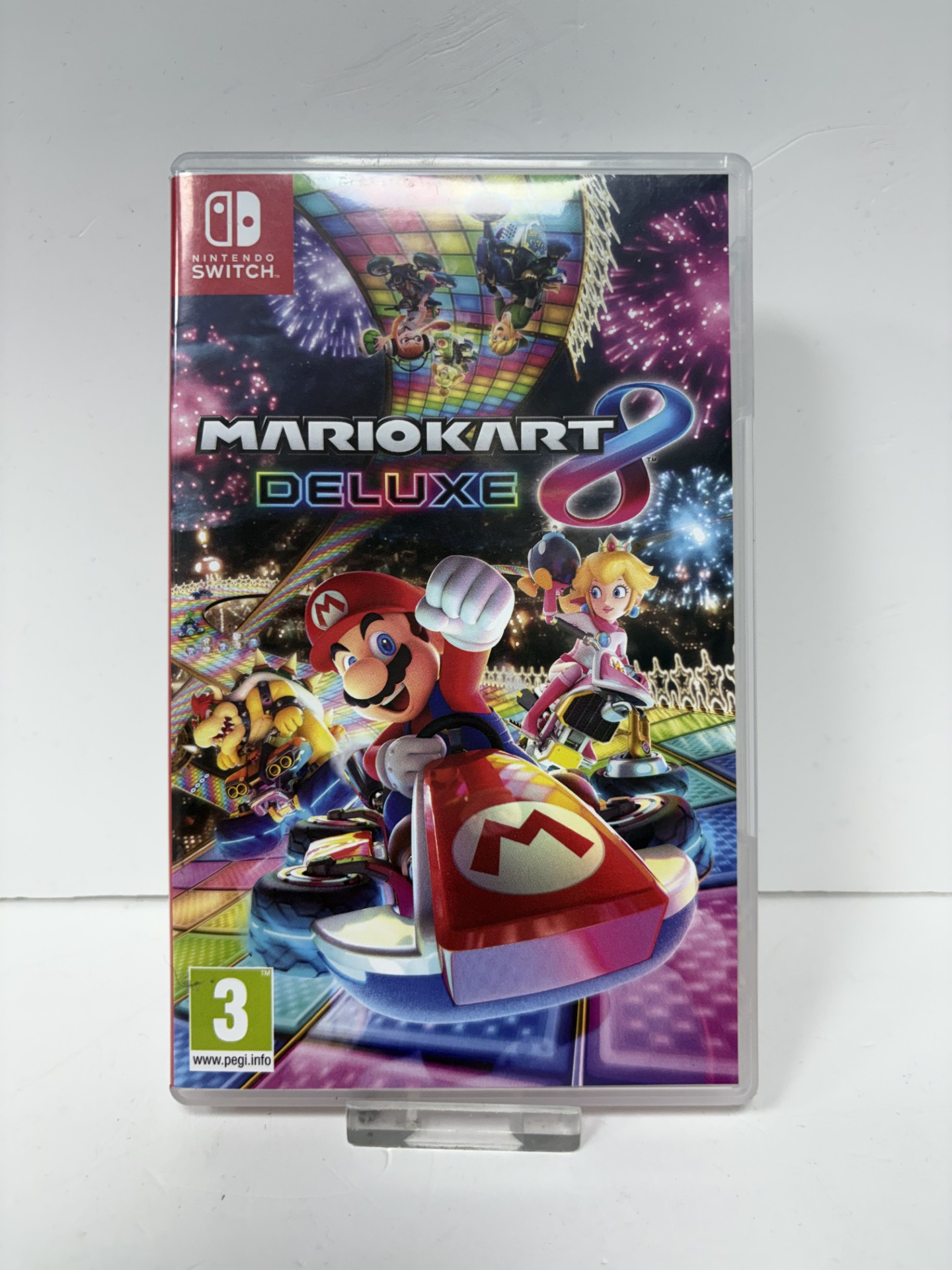 Product photo for Mario cart Deluxe 8 Nintendo switch game