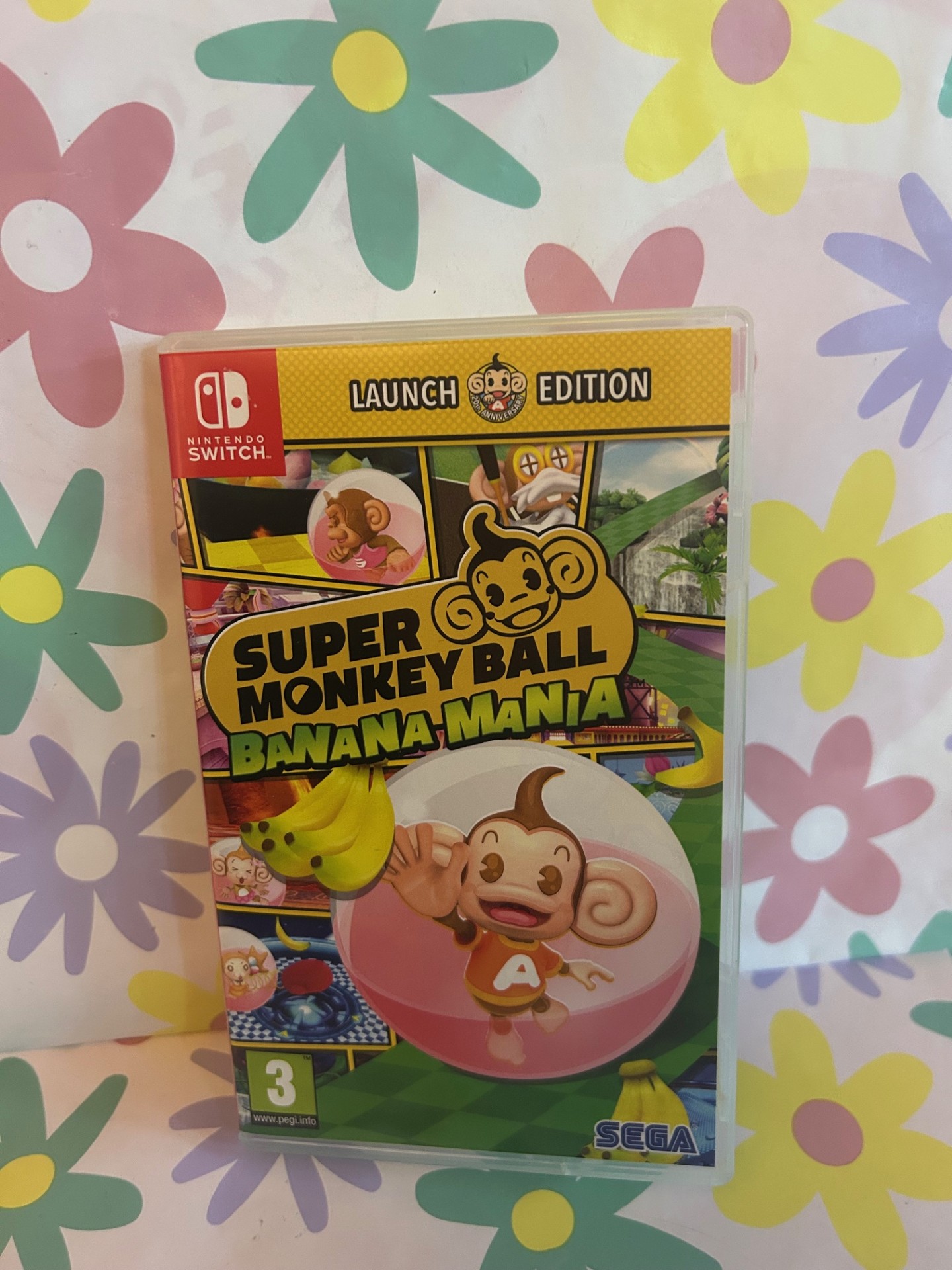 Product photo for SUPER MONKEY BALL BANANA MANIA *FOR NINTENDO SWITCH*