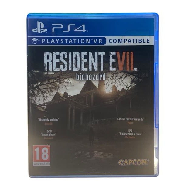 Product photo for Resident Evil 7: Biohazard (18) - PlayStation game