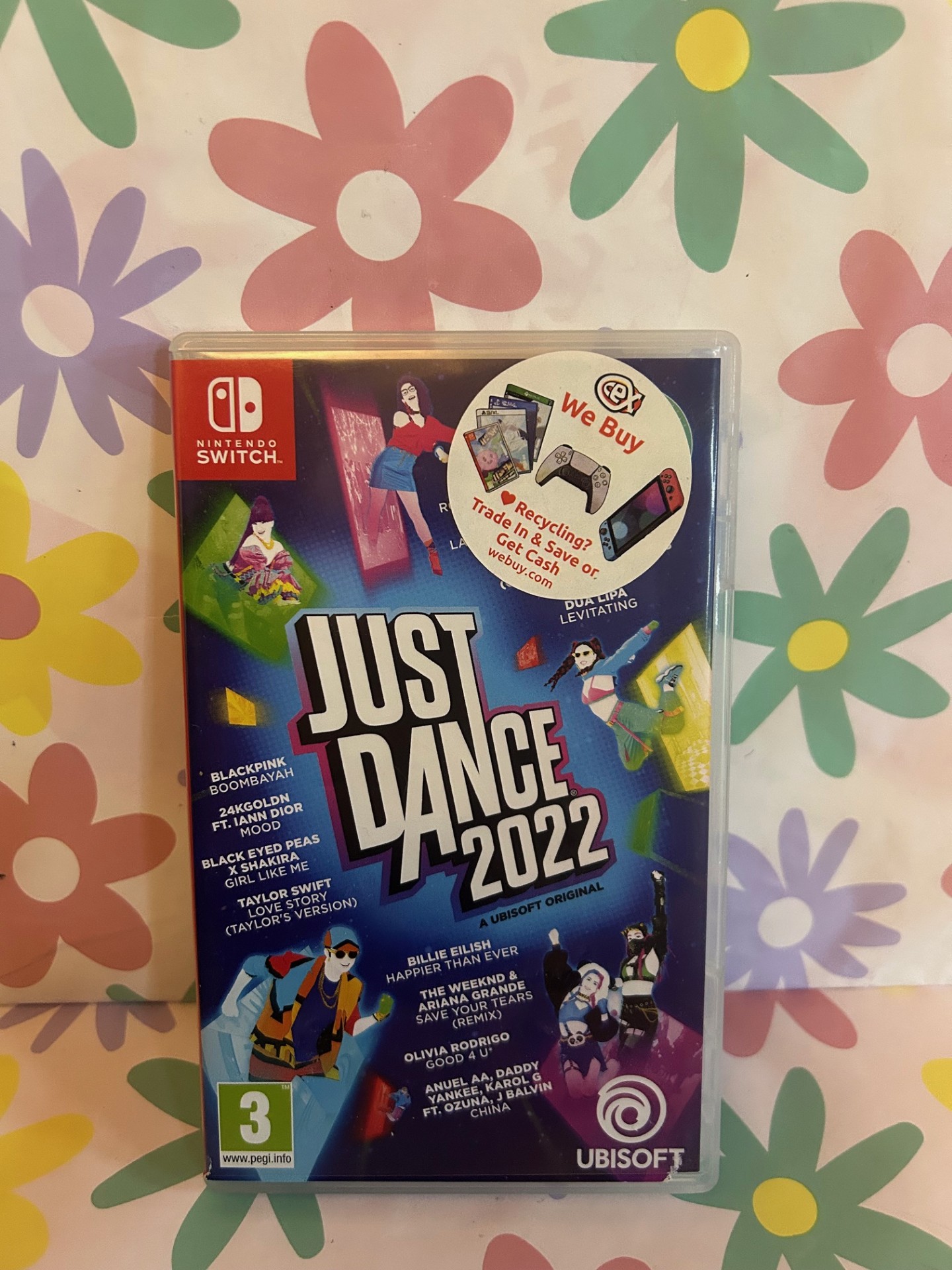Product photo for JUST DANCE 2022 *FOR NINTENDO SWITCH*