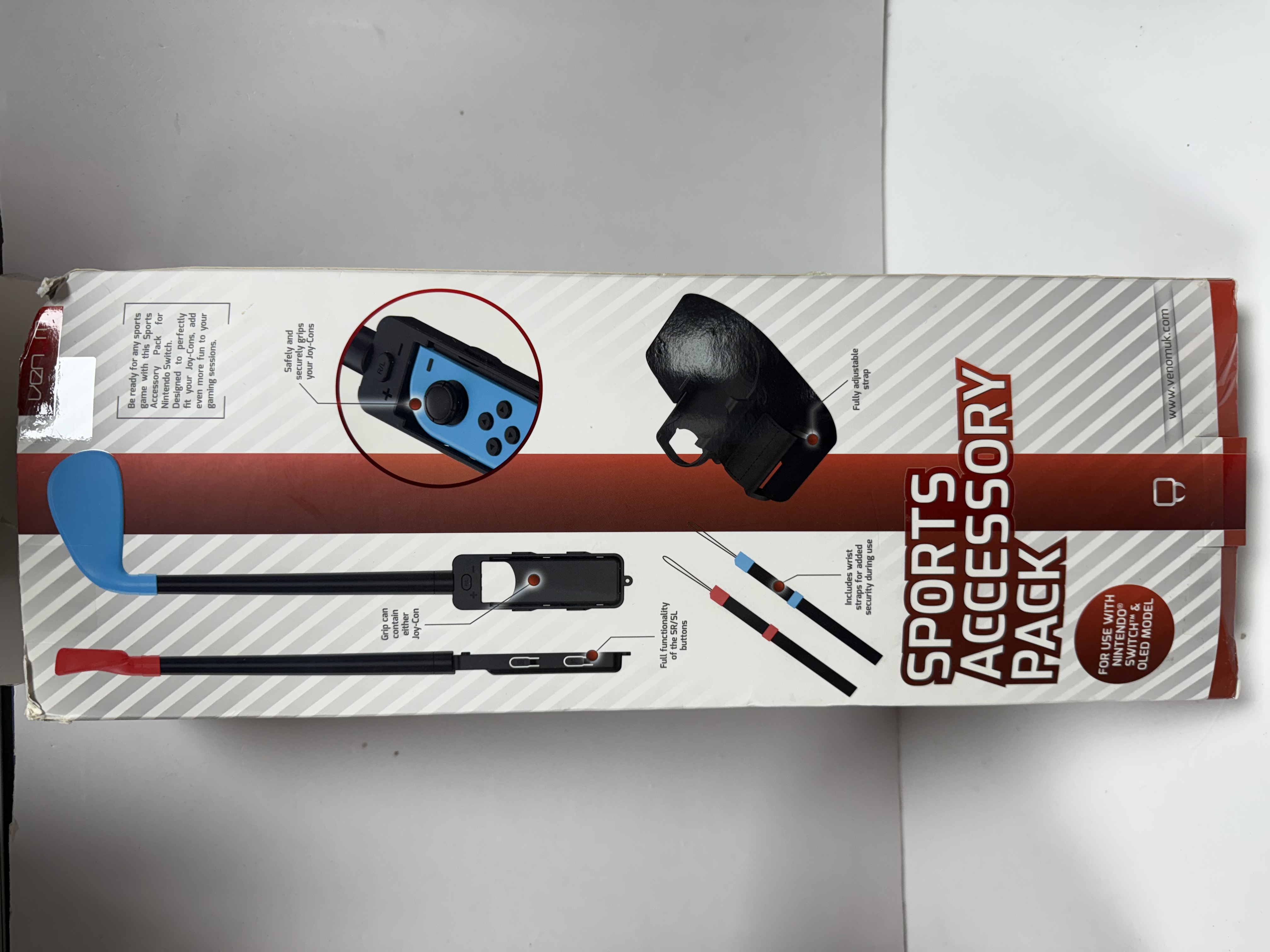 Product photo for SWITCH SPORTS ACCESSORY PACK BOXED