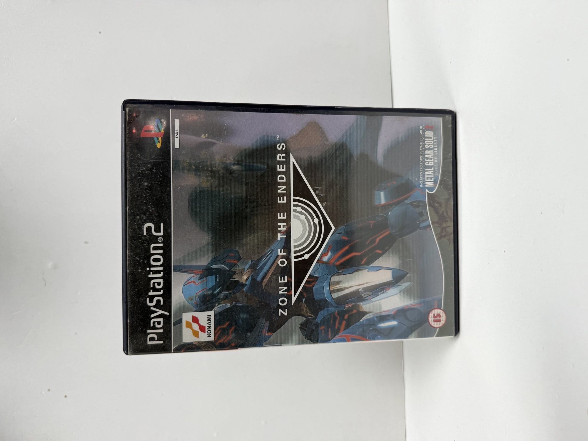 Product photo for PS2 ZONE OF THE ENDERS GAME