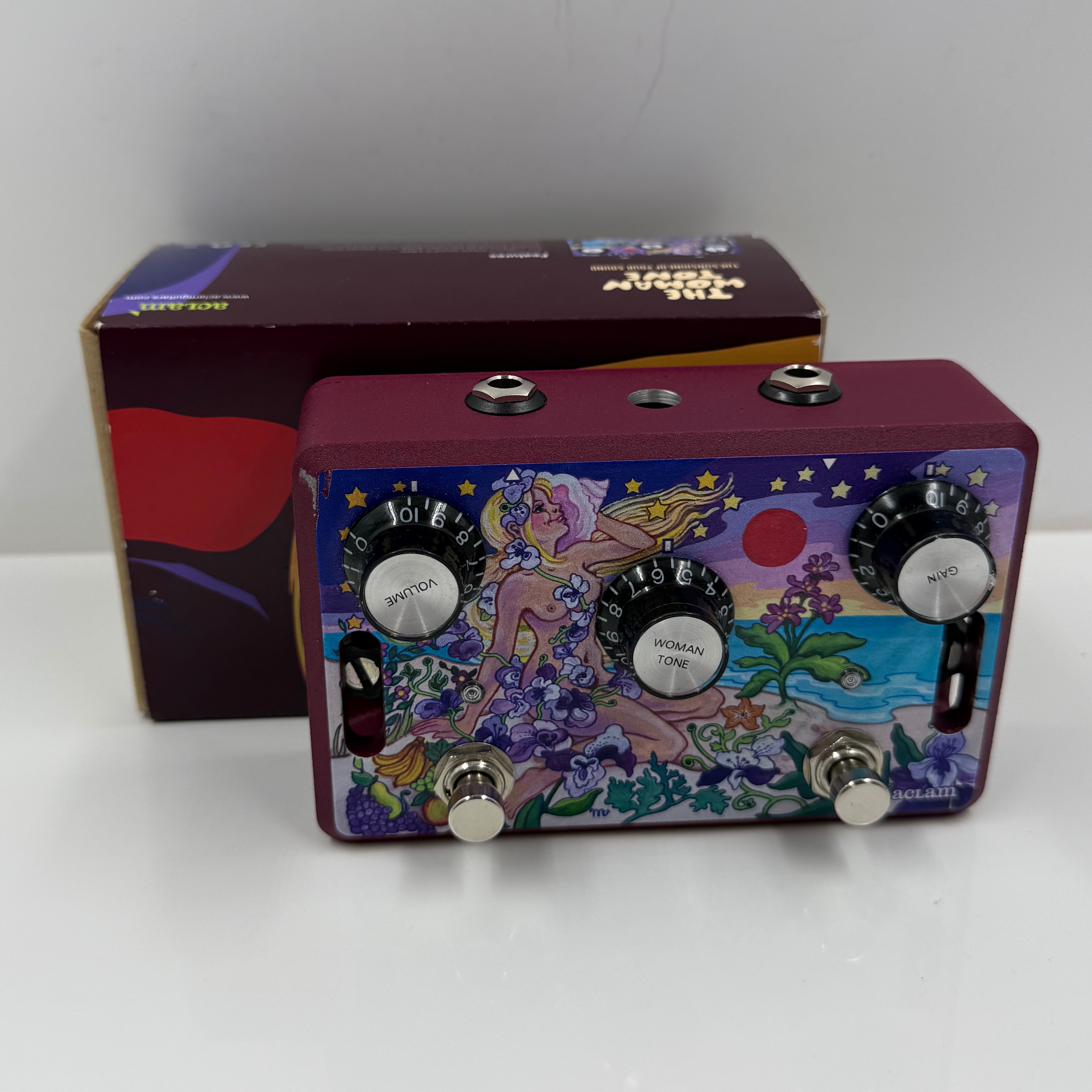Product photo for ACLAM THE WOMAN TONE EFFECTS PEDAL