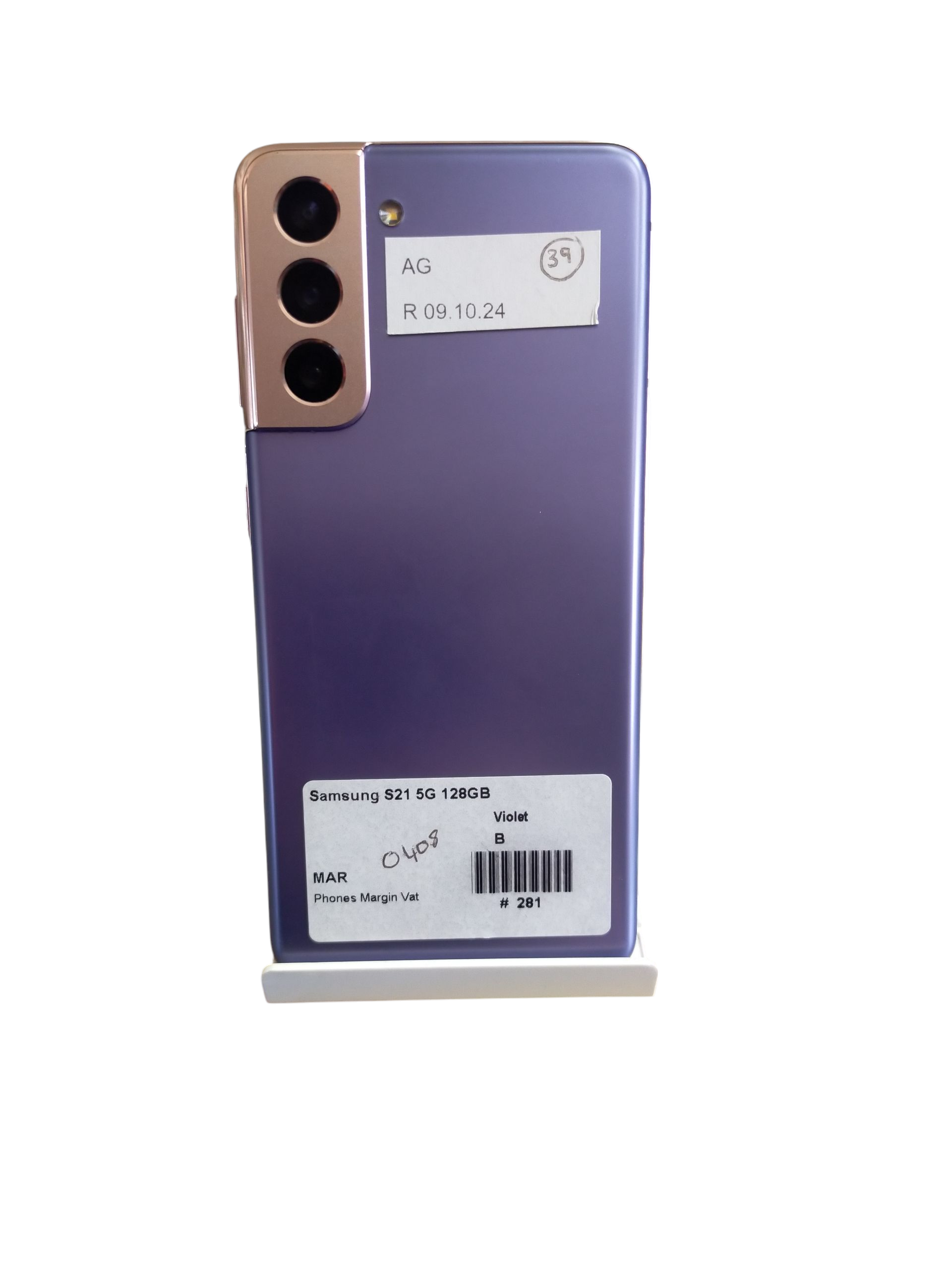 Product photo for Samsung Galaxy S21 5G 128GB Unlocked (Purple)