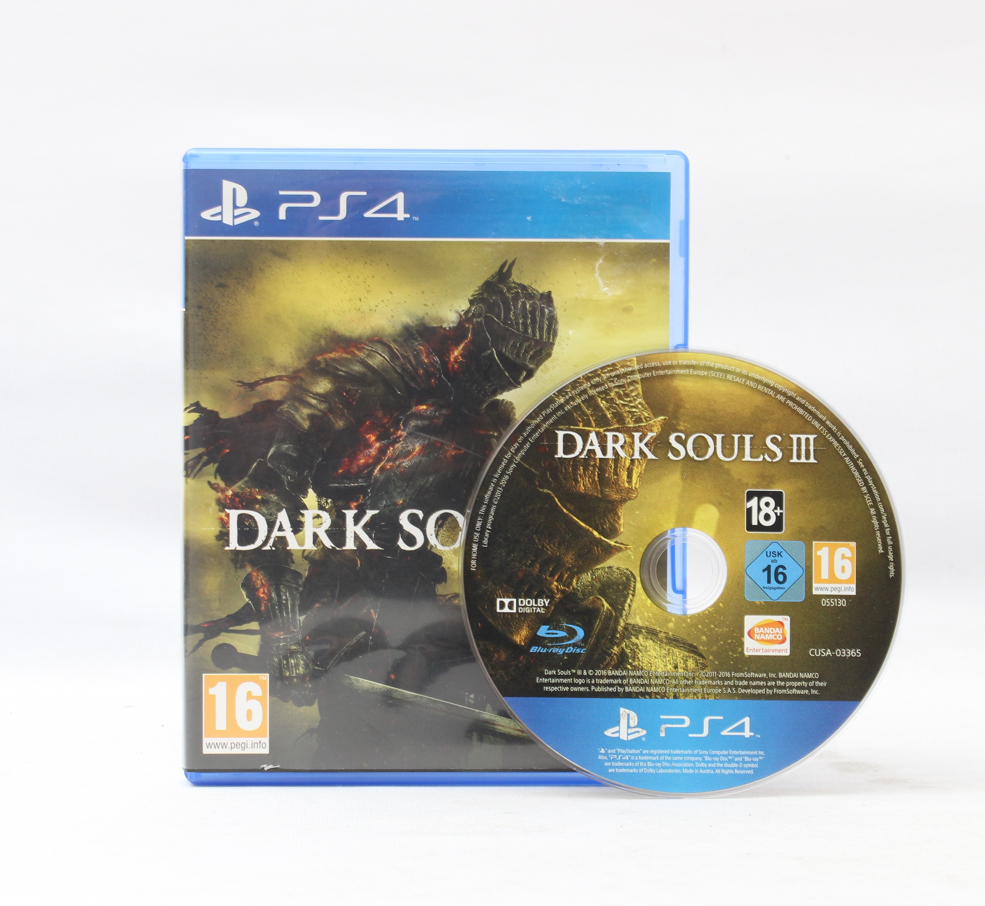 Product photo for PlayStation Dark Souls 3 4 PS4 Video Game (G)