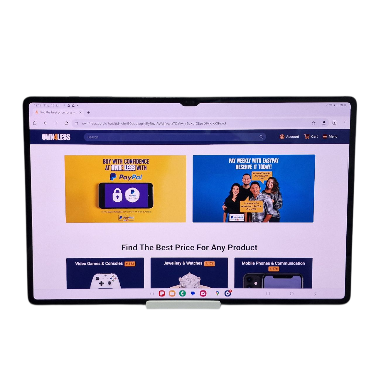 Product photo for Samsung Galaxy Tab s8 Ultra 5G 128GB [Unlocked]