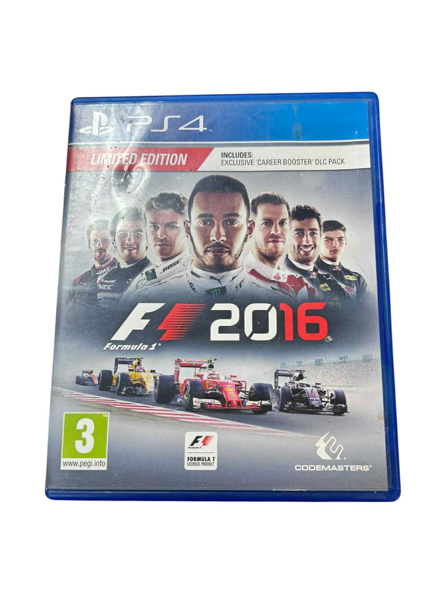 Product photo for F1 2016 (3) - PlayStation 4 Game